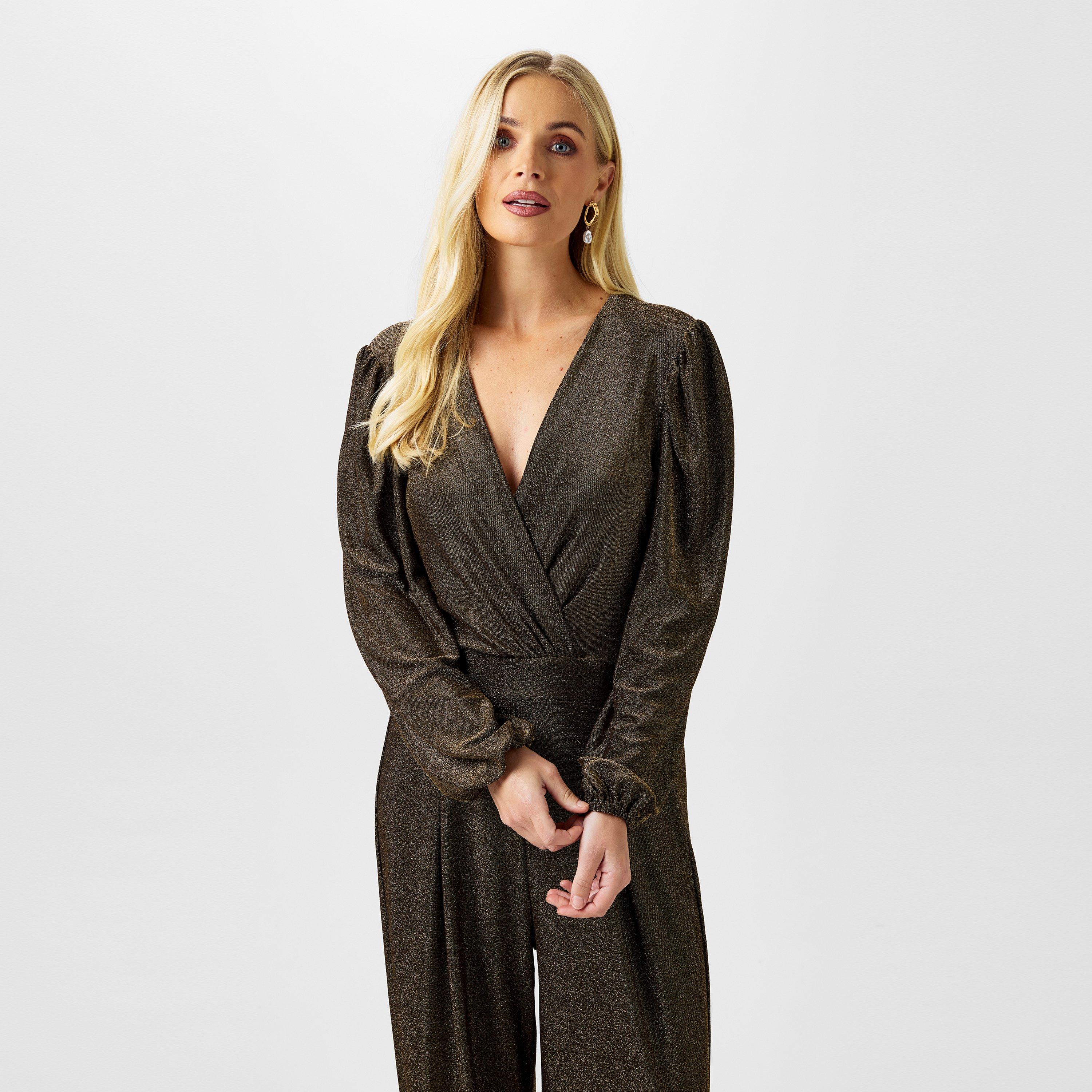 Gold - Biba - Biba Metallic Jumpsuit - 3