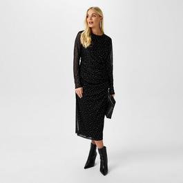 Biba Sequin Mesh Dress