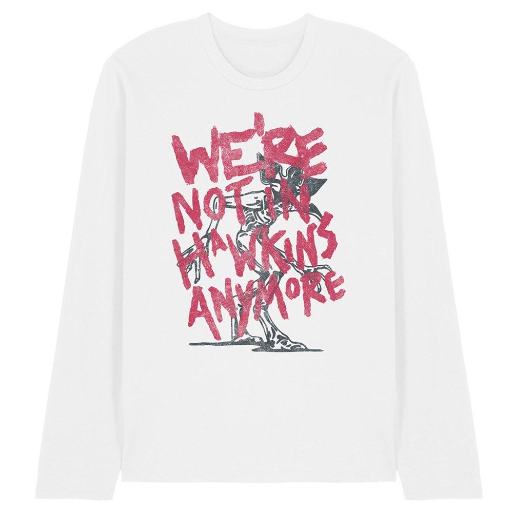 White - Stranger Things - Stranger Things Not In Hawkins Long Sleeve T-Shirt - 1