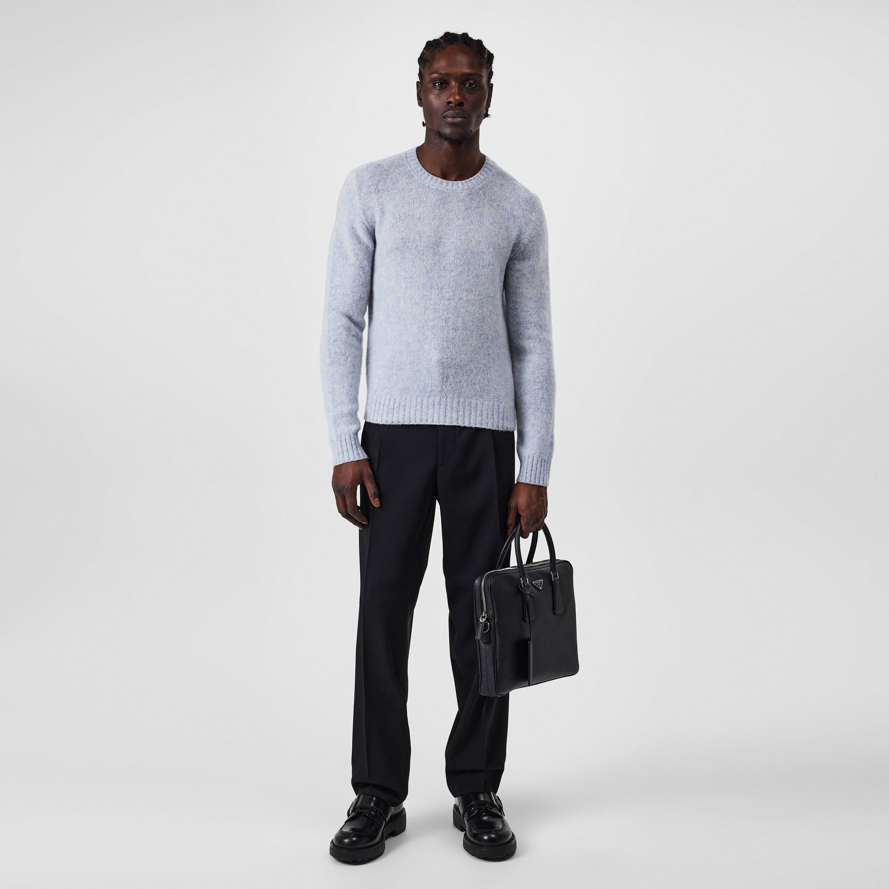 Blue - Prada - Heavy Knit Jumper - 6