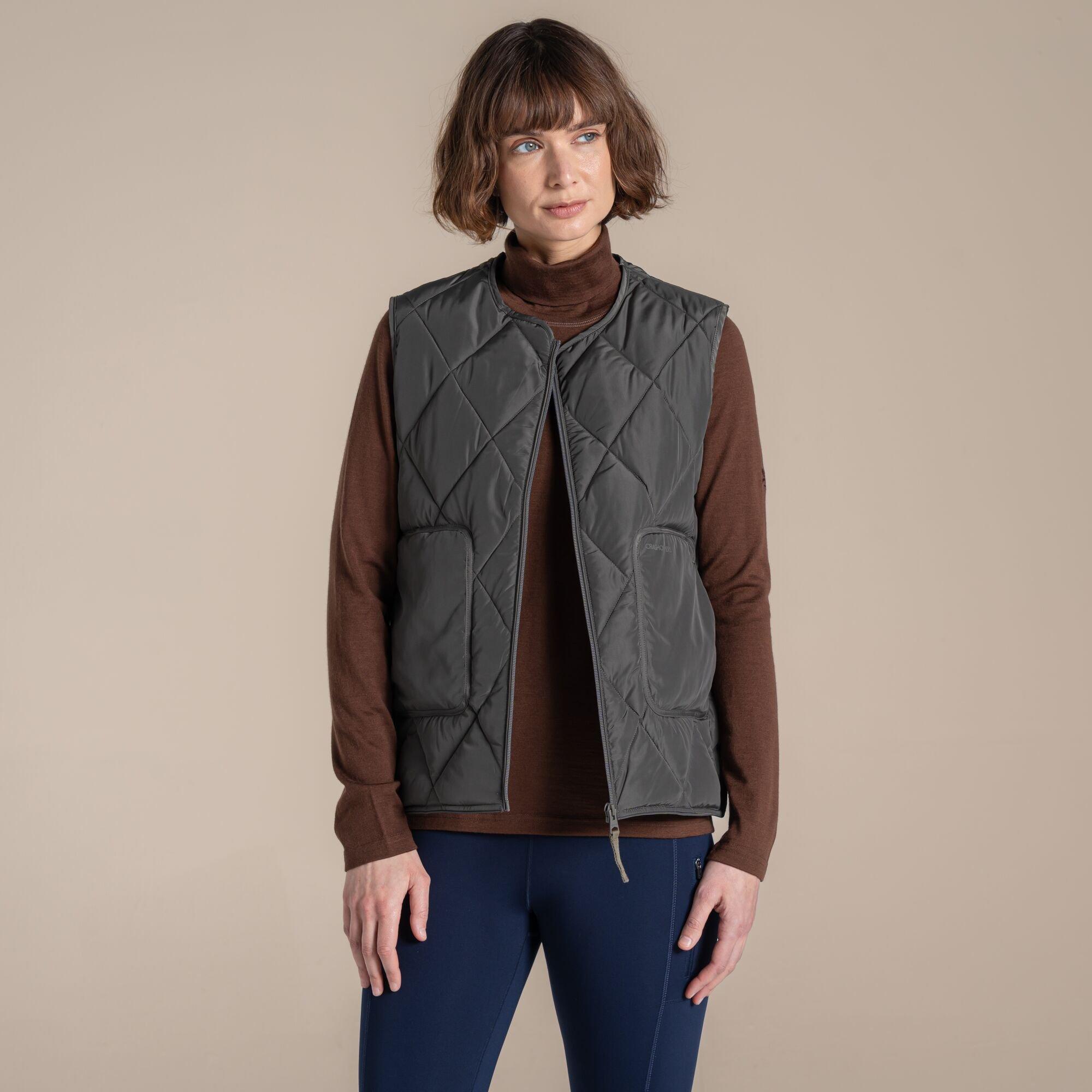 Dark Truffle - Craghoppers - National Trust Borage Vest - 4