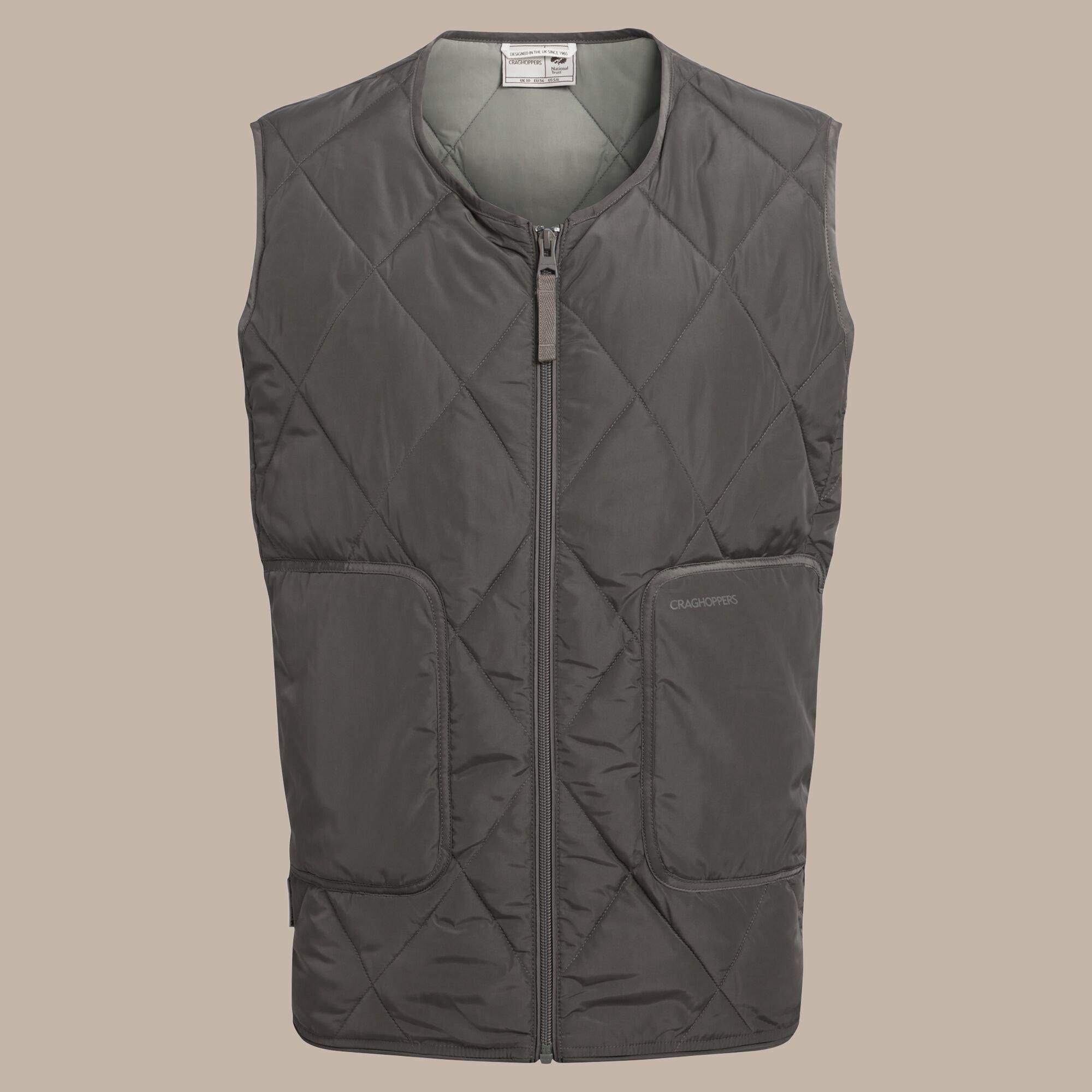 Dark Truffle - Craghoppers - National Trust Borage Vest - 5