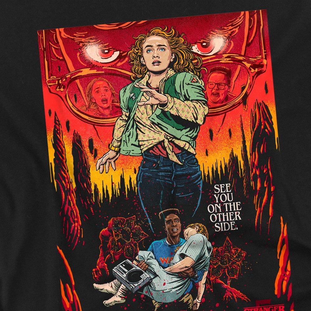 Black - Stranger Things - Stranger Things Butcher Billy S5 Ch 6 T-Shirt Bla - 2