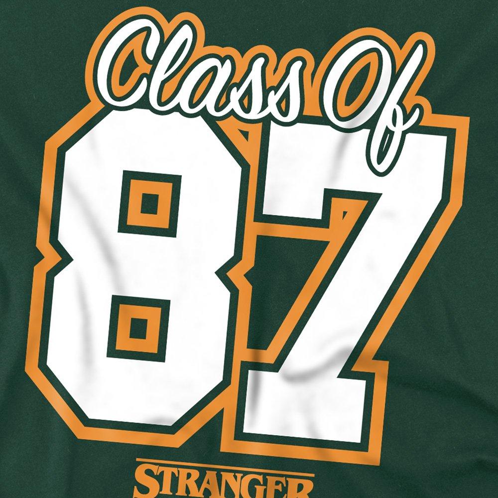 Green - Stranger Things - Stranger Things Hawkins 87 Class Front Back T Shi - 3