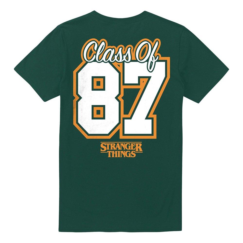 Green - Stranger Things - Stranger Things Hawkins 87 Class Front Back T Shi - 4