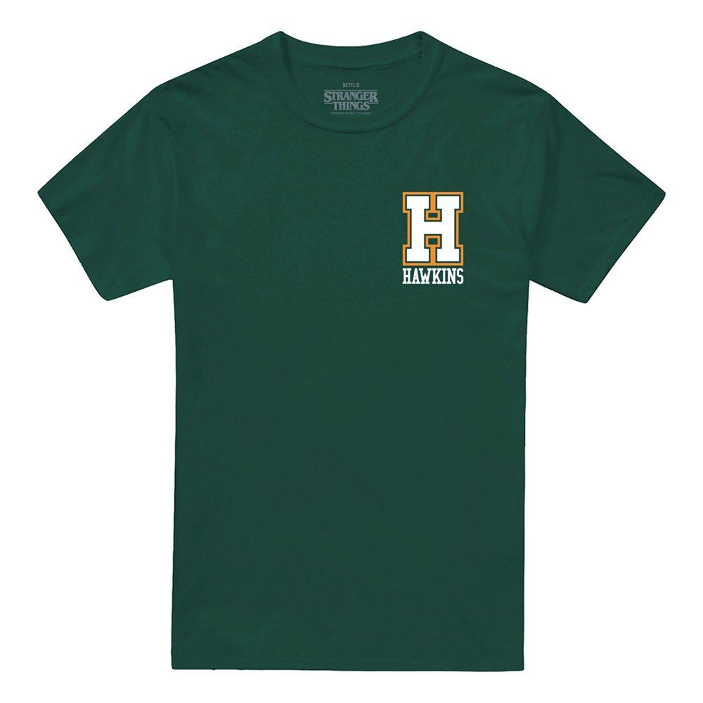 Green - Stranger Things - Stranger Things Hawkins 87 Class Front Back T Shi - 5