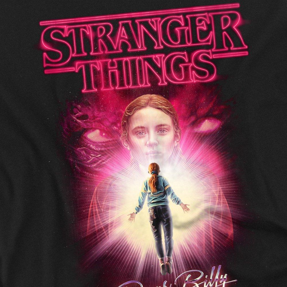 Black - Stranger Things - Stranger Things Dear Billy Long Sleeve T-Shirt Bl - 2