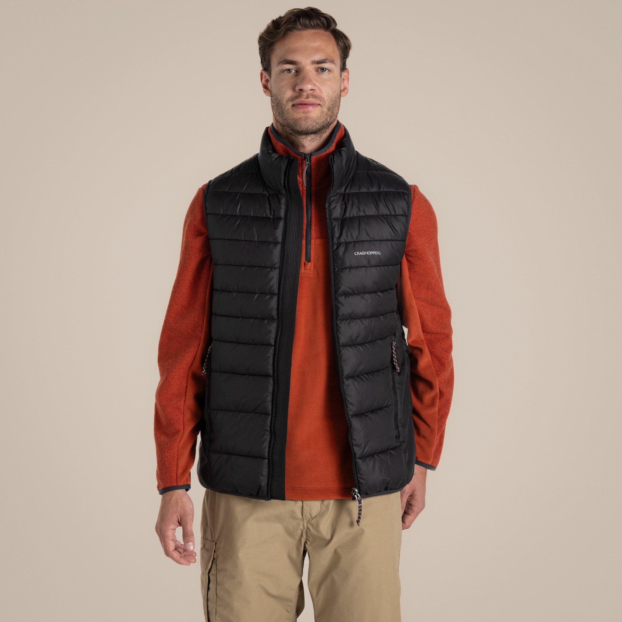 Craghoppers Men's Complite Ix Lightweight Padded Vest - Black - XL