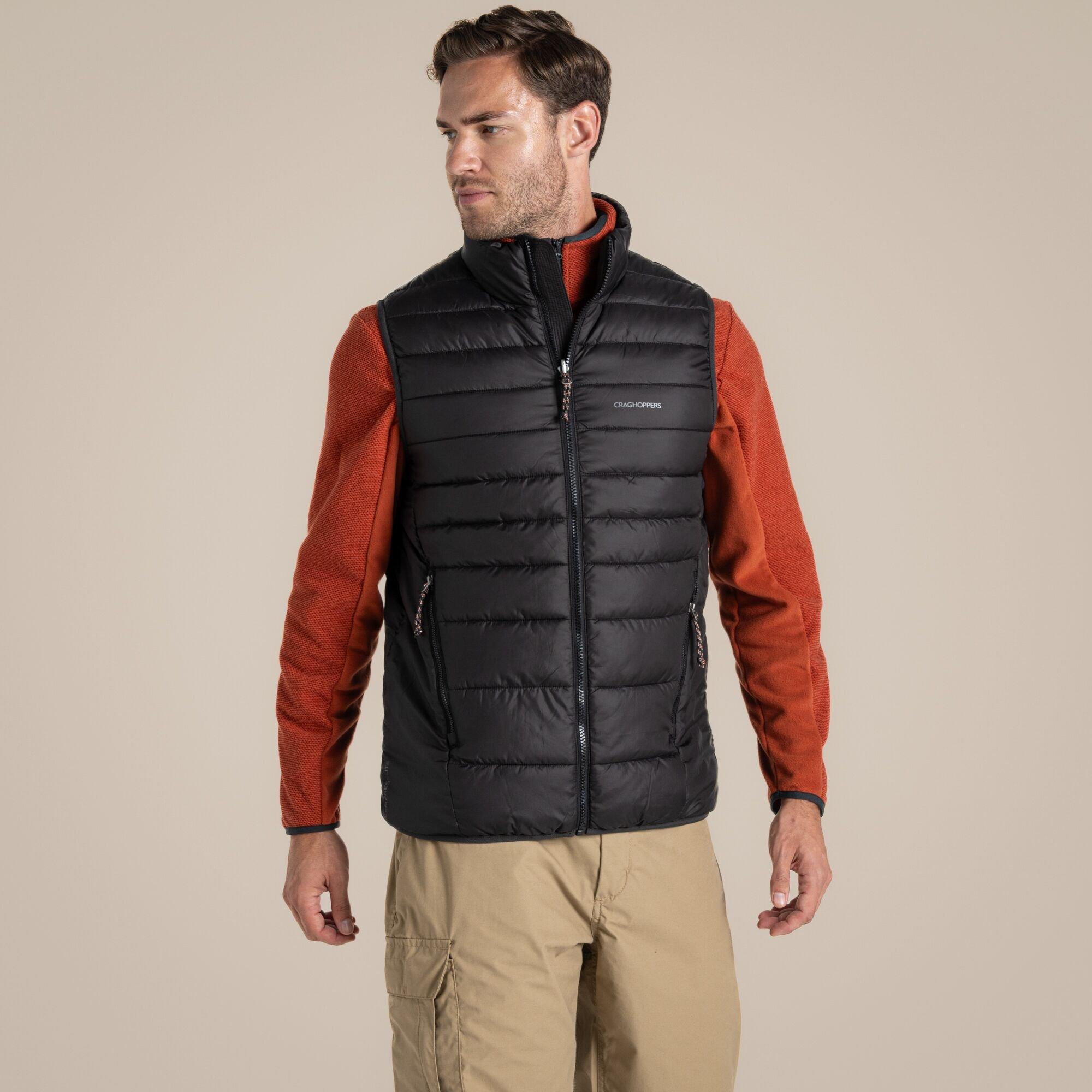 Black - Craghoppers - Mens Complite IX Lightweight Padded Vest - 8