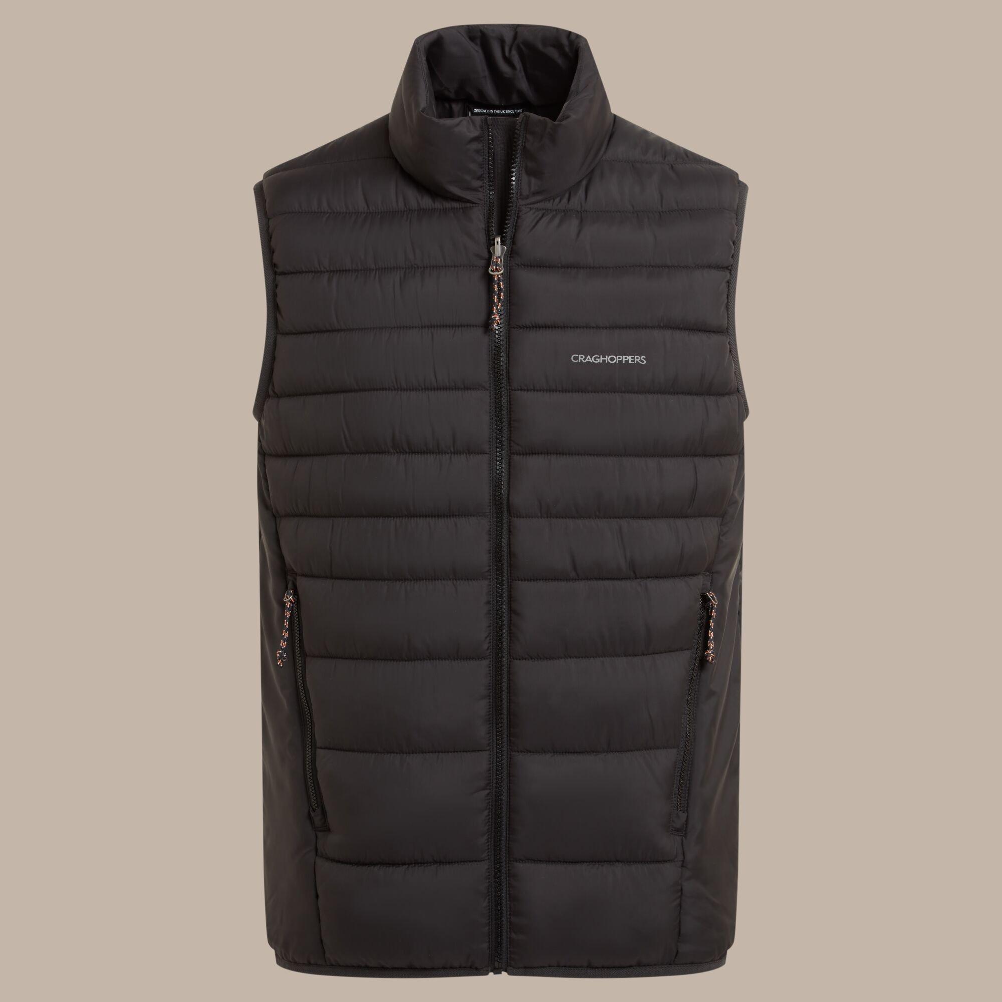 Black - Craghoppers - Mens Complite IX Lightweight Padded Vest - 10
