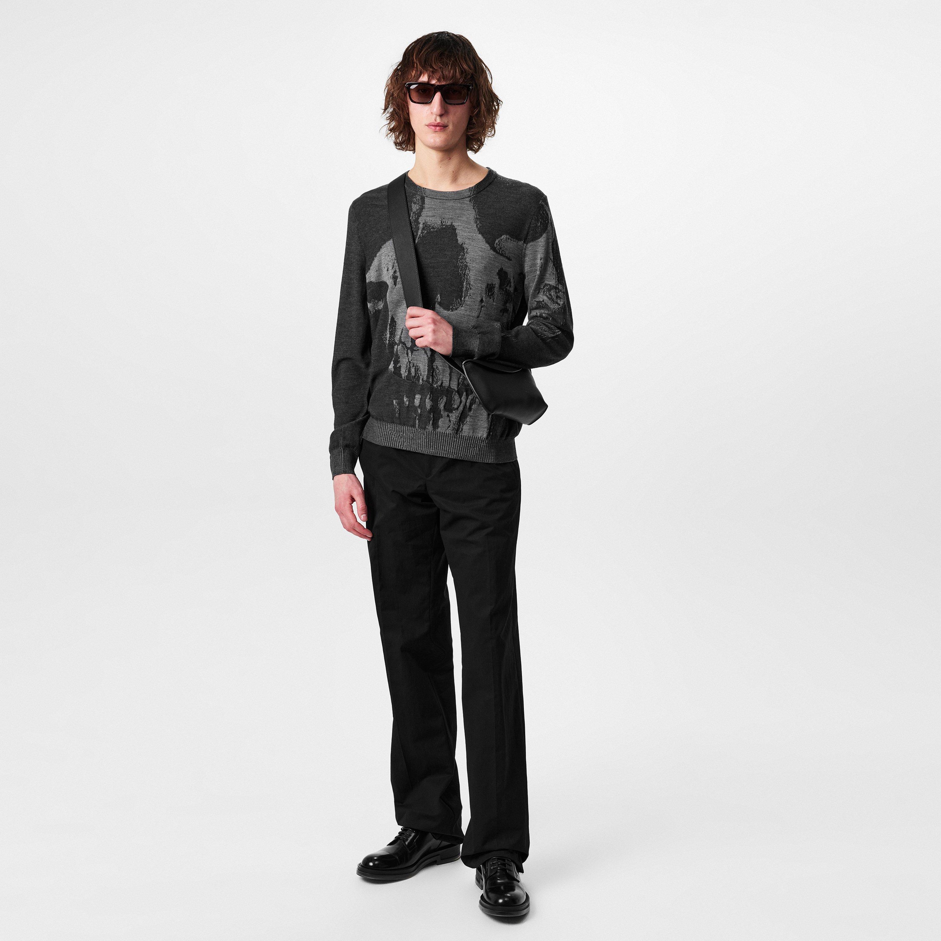 Grey - Alexander McQueen - Skull Sweater - 5