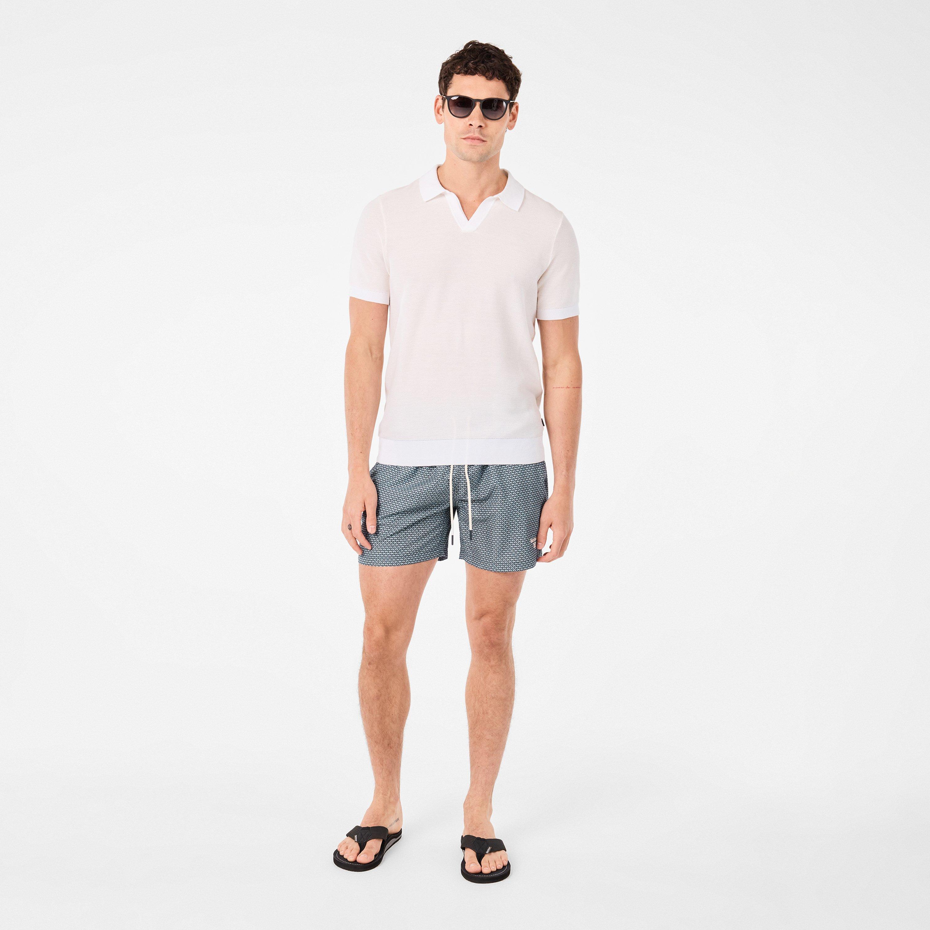 Navy NY91 - Barbour - Shell Swim Shorts - 5