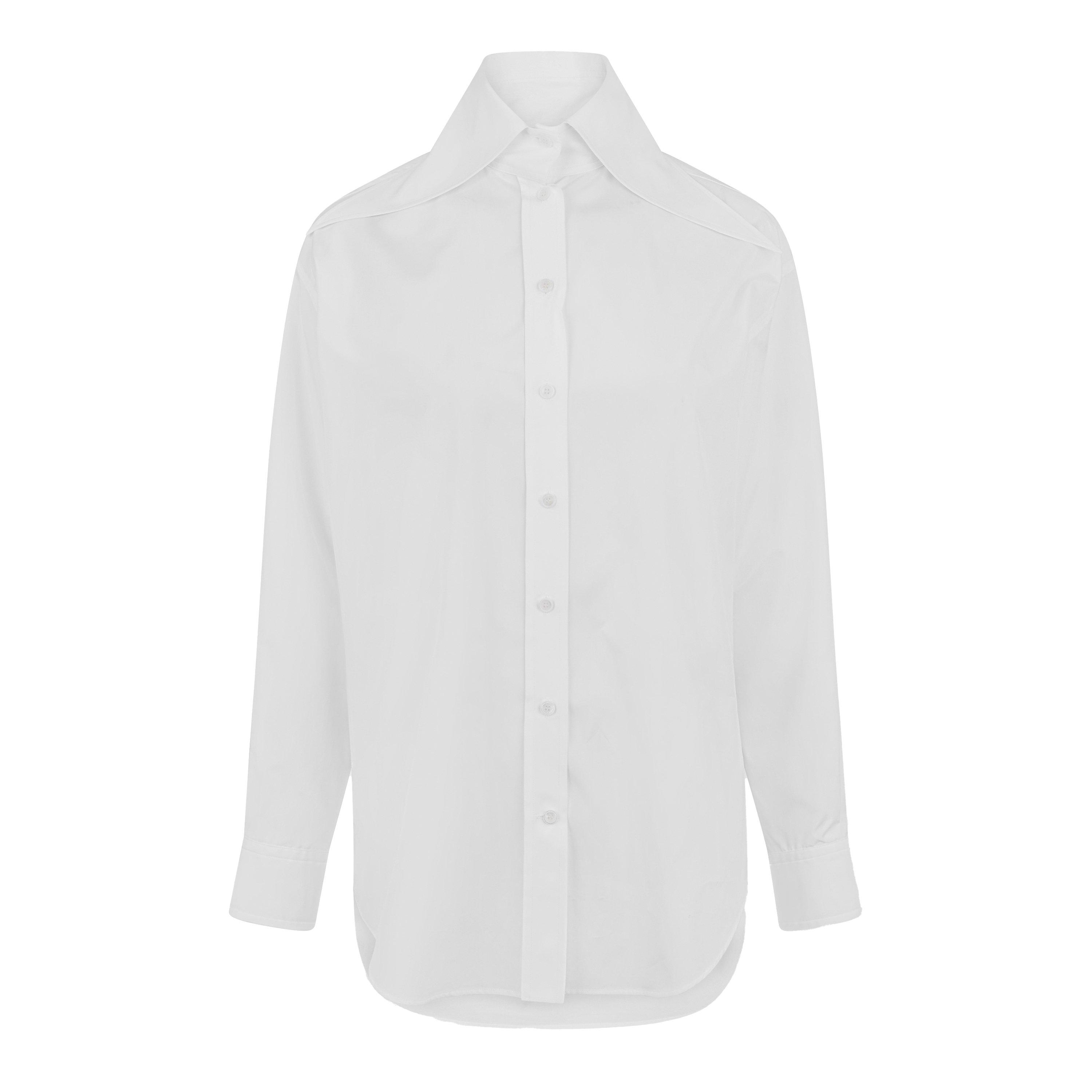 Optical White - Alexander McQueen - Popeline Shirt - 1