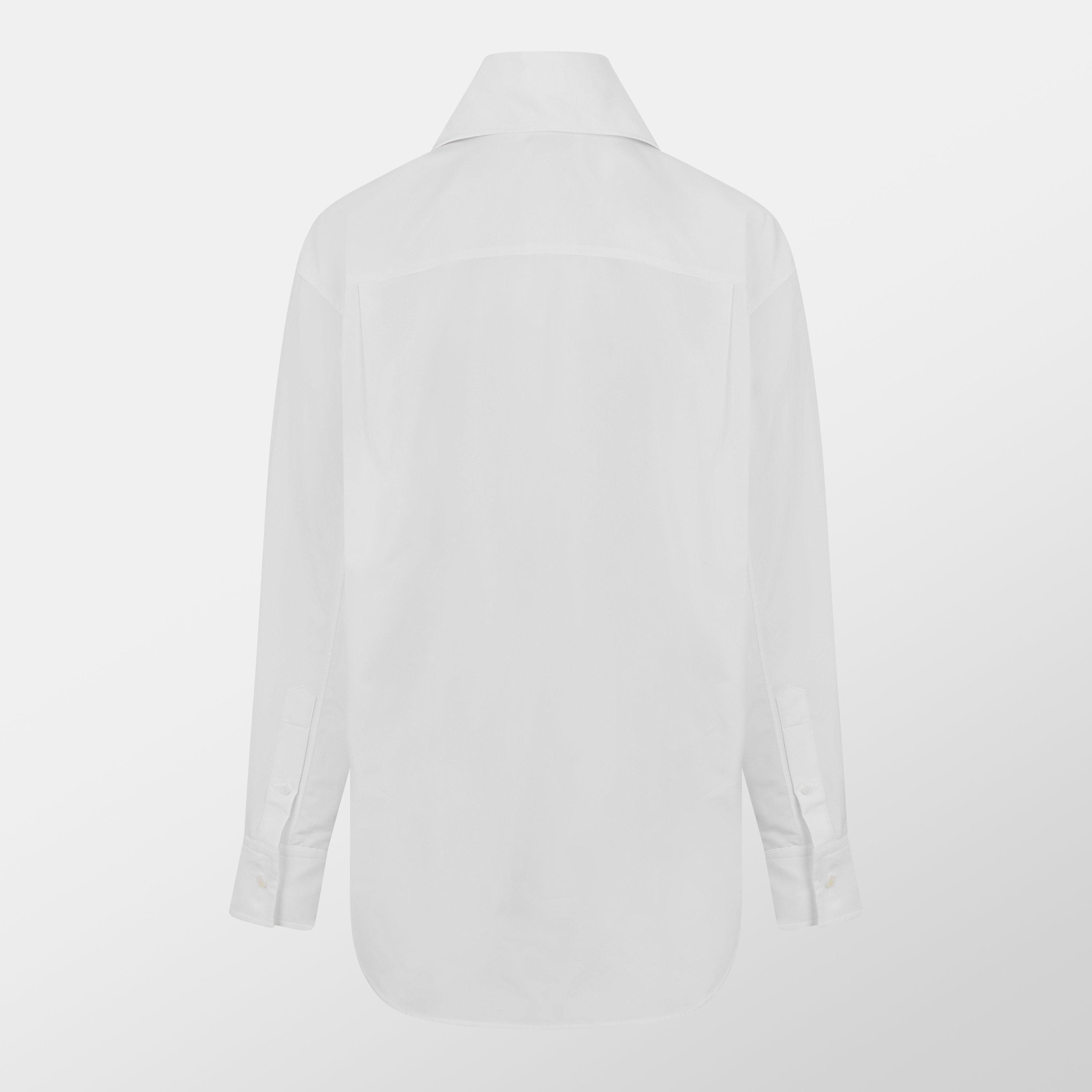 Optical White - Alexander McQueen - Popeline Shirt - 2
