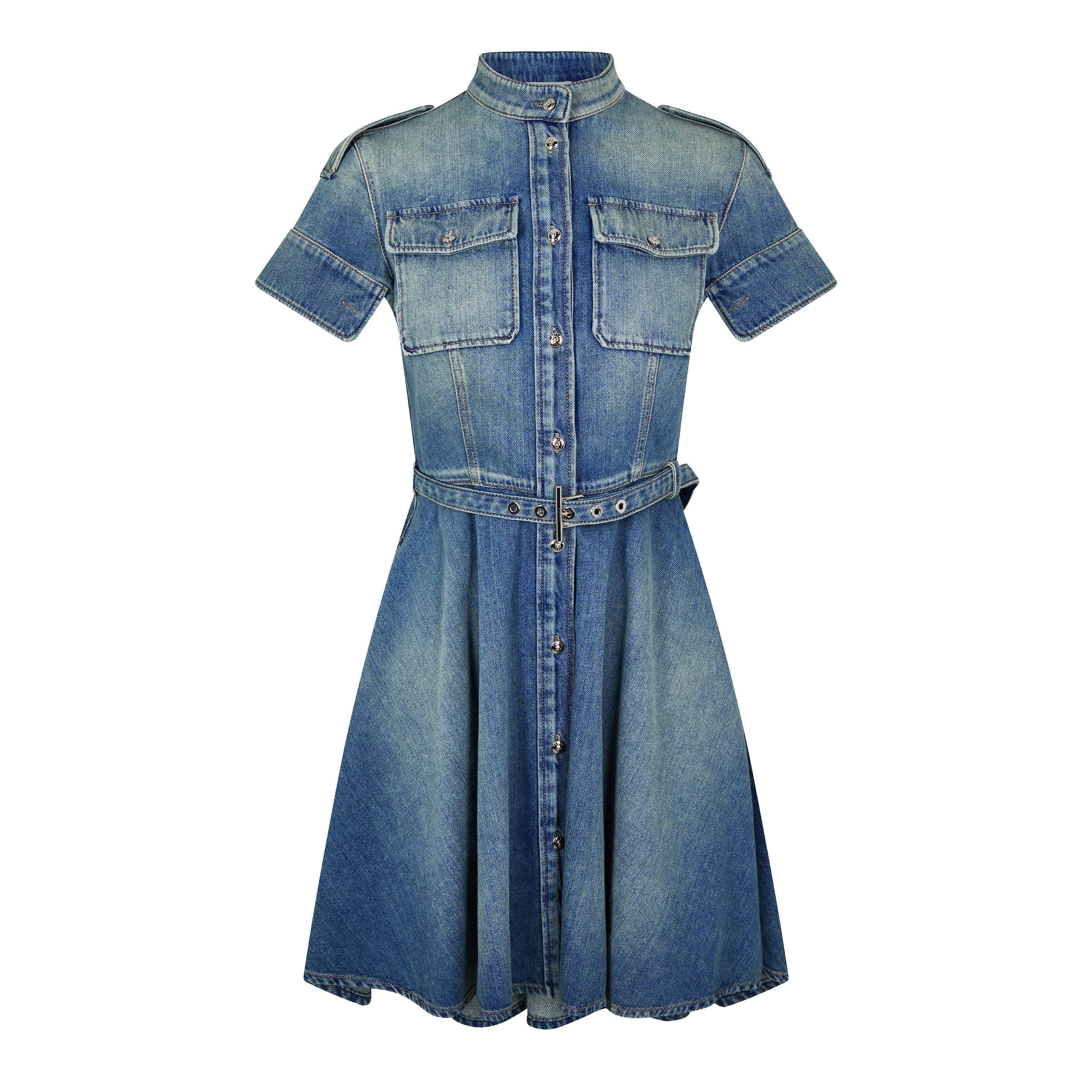 Indigo - Alexander McQueen - Denim Shirt Dress - 1