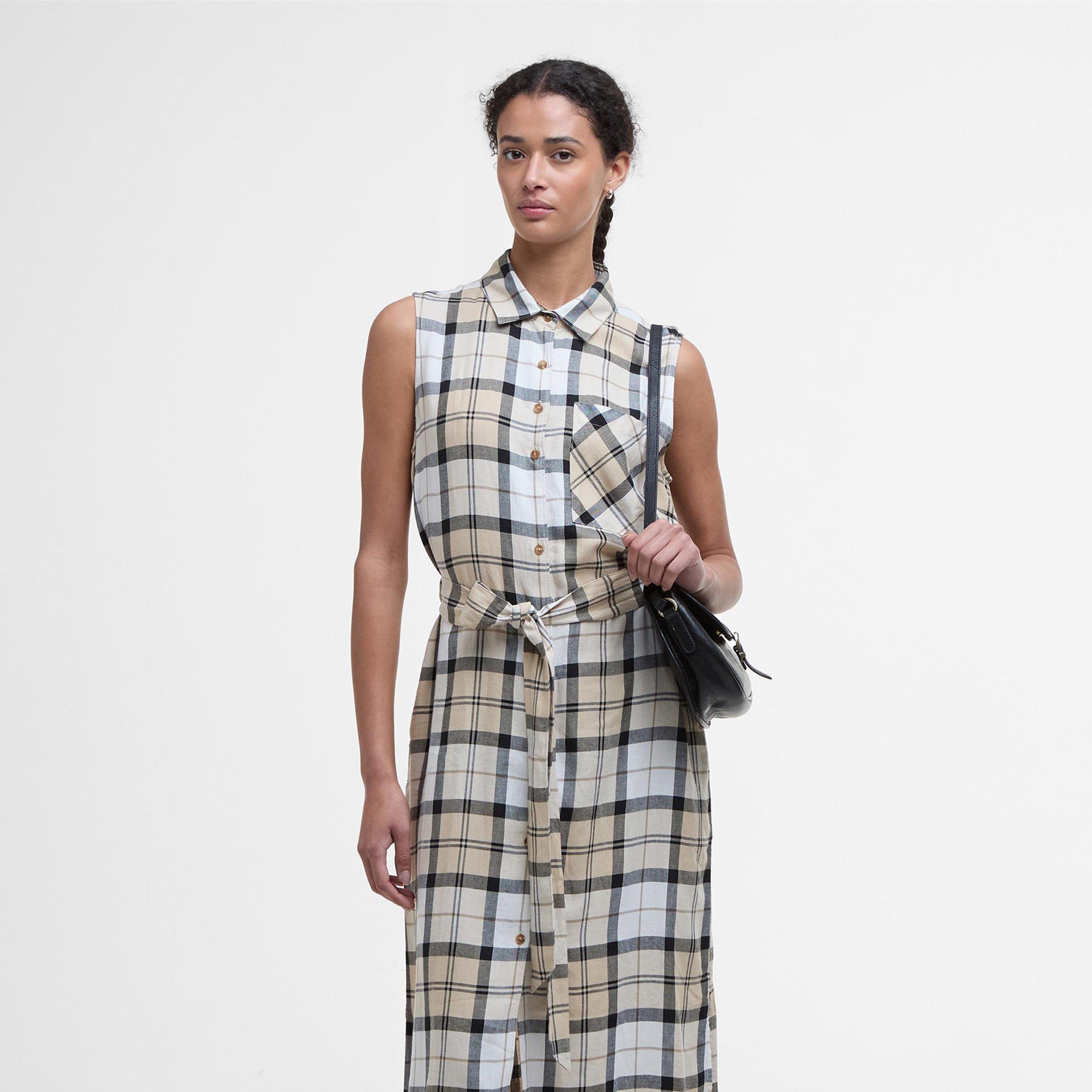 Safari D Tartan - Barbour - Agnes Midi Dress - 2