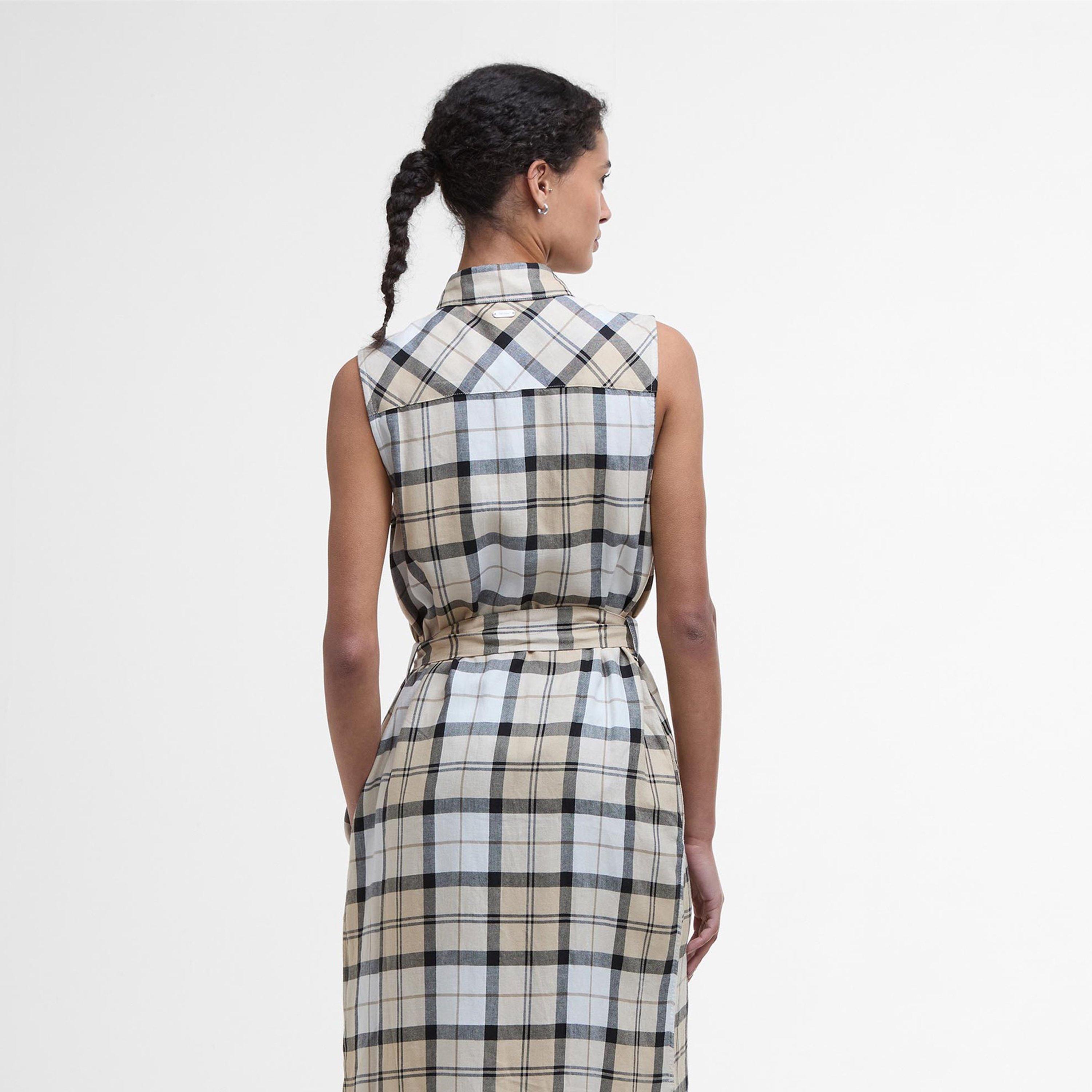 Safari D Tartan - Barbour - Agnes Midi Dress - 3