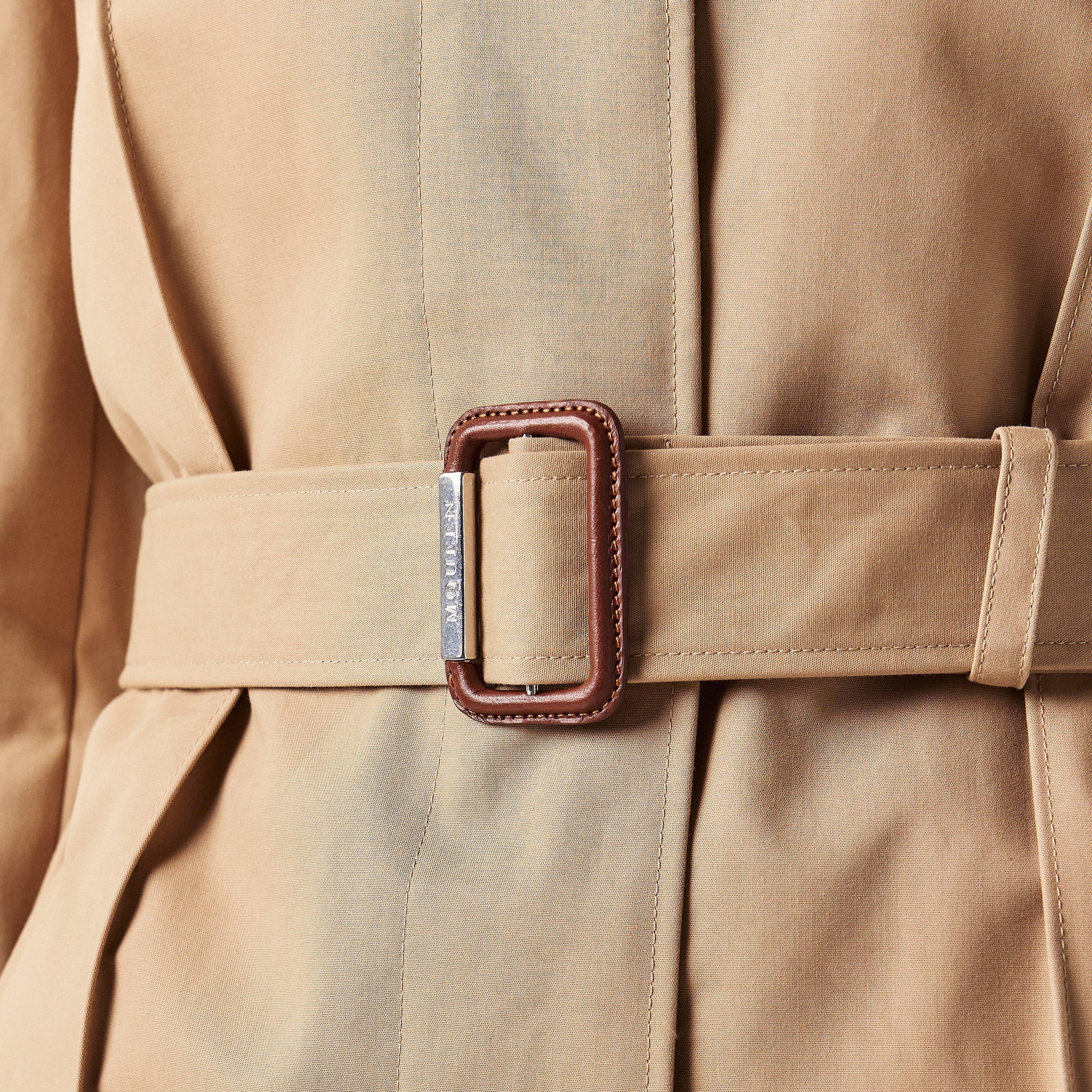 Beige - Alexander McQueen - Women's Mackintosh Tailored Trench Coat - 5