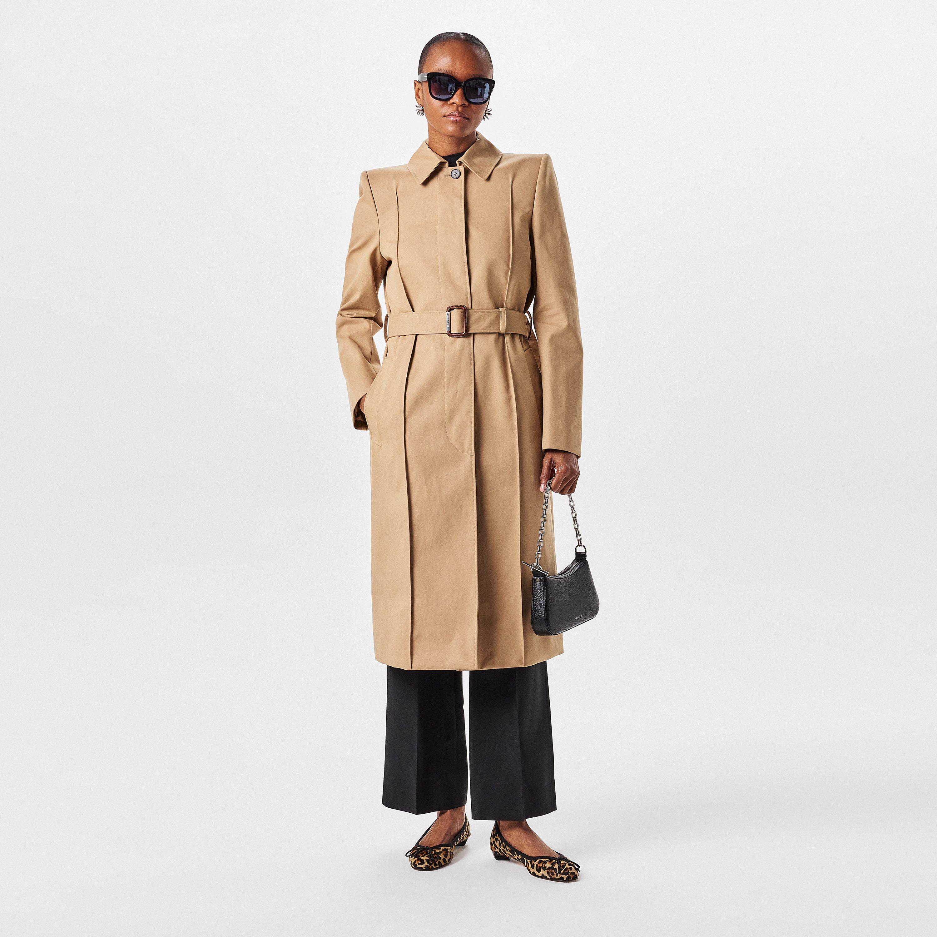 Beige - Alexander McQueen - Women's Mackintosh Tailored Trench Coat - 6