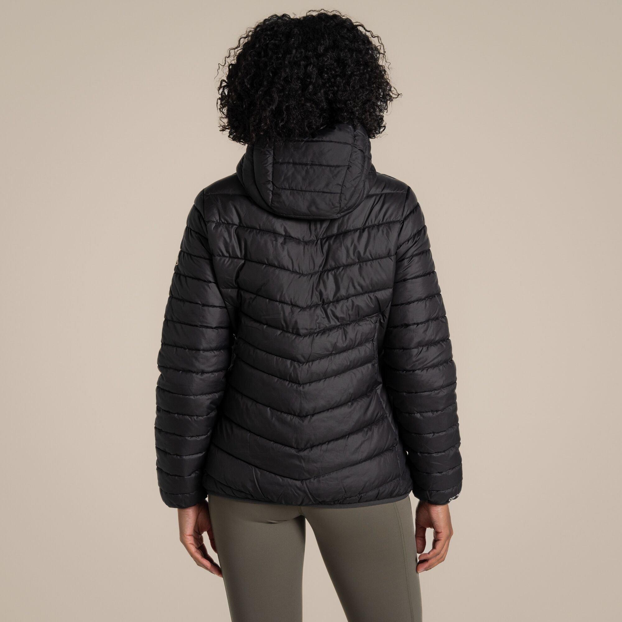 Black - Craghoppers - Womens Complite IX Lightweight Hooded Jacket - 2