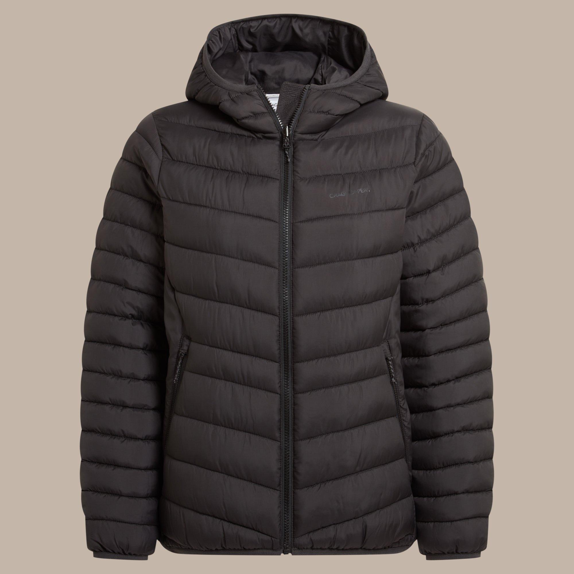 Black - Craghoppers - Womens Complite IX Lightweight Hooded Jacket - 7