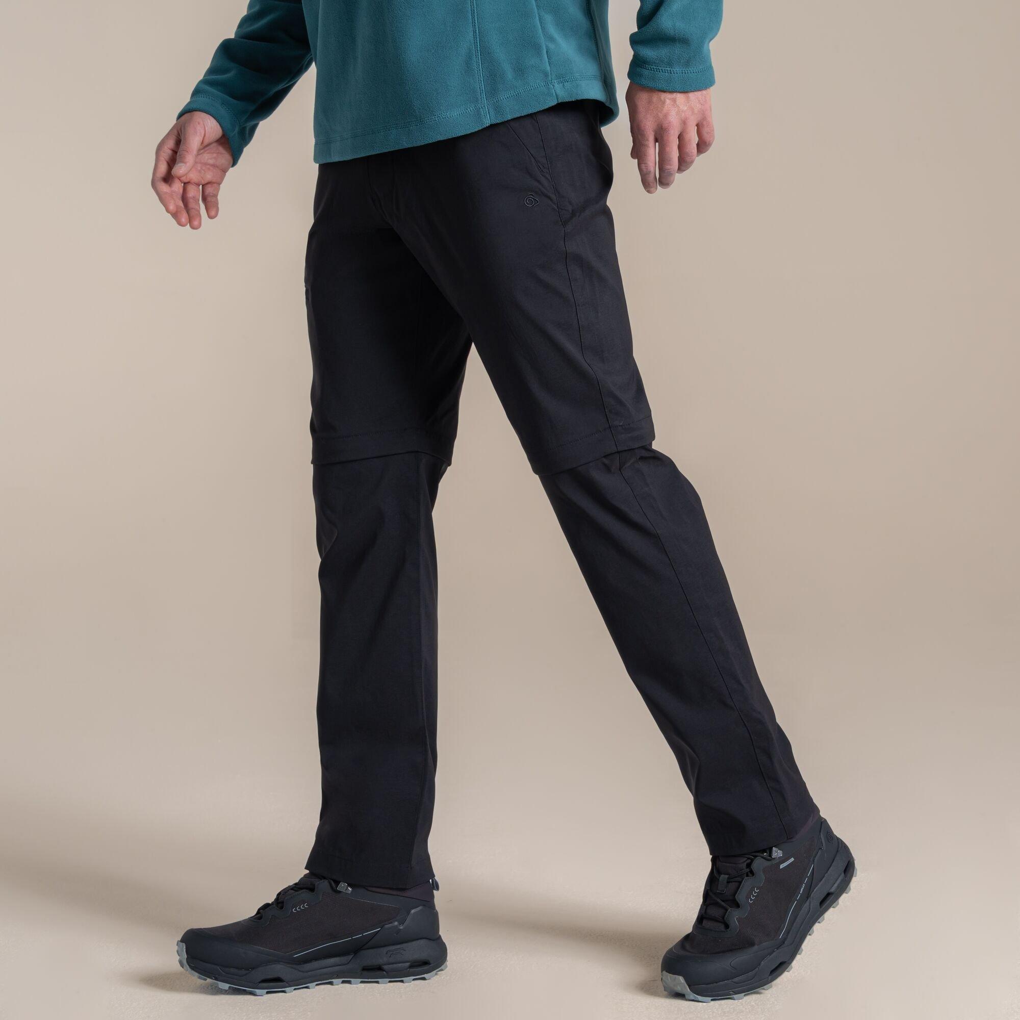 Black - Craghoppers - Kiwi Pro III Convertible Trousers - 1