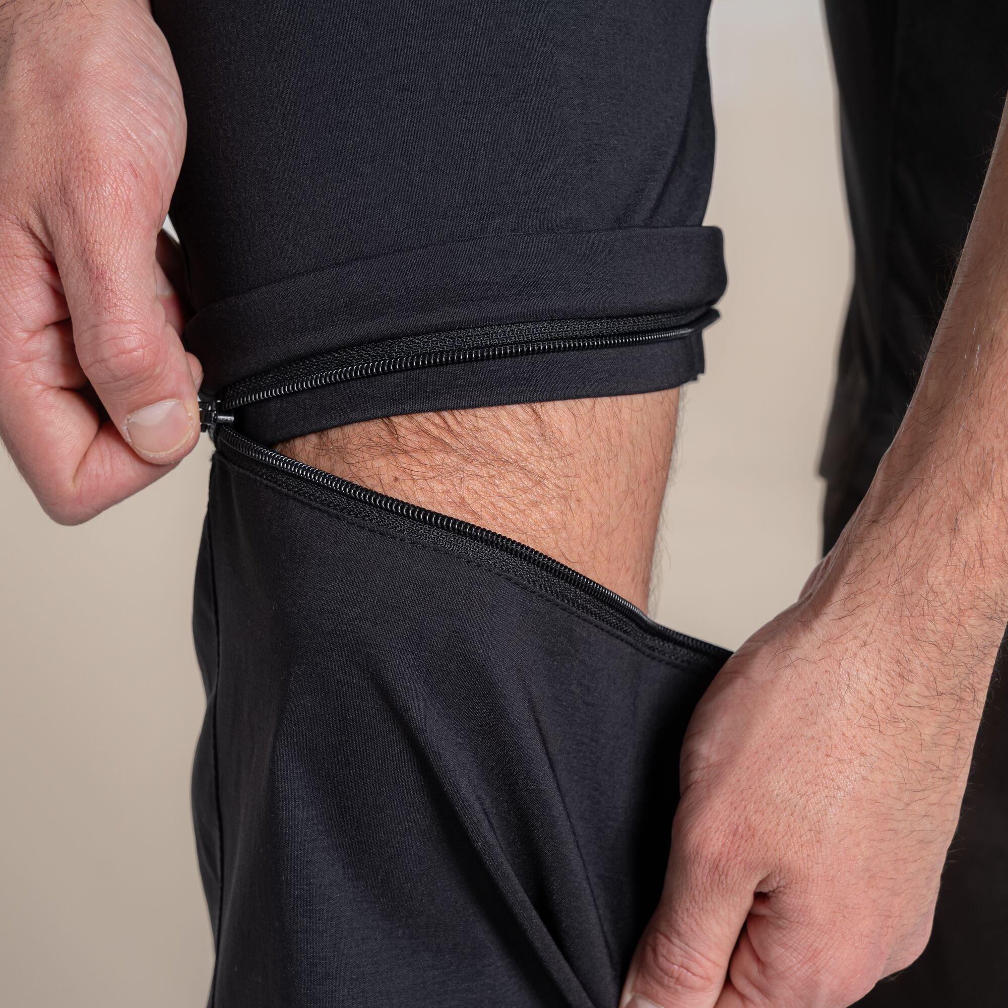 Black - Craghoppers - Kiwi Pro III Convertible Trousers - 10