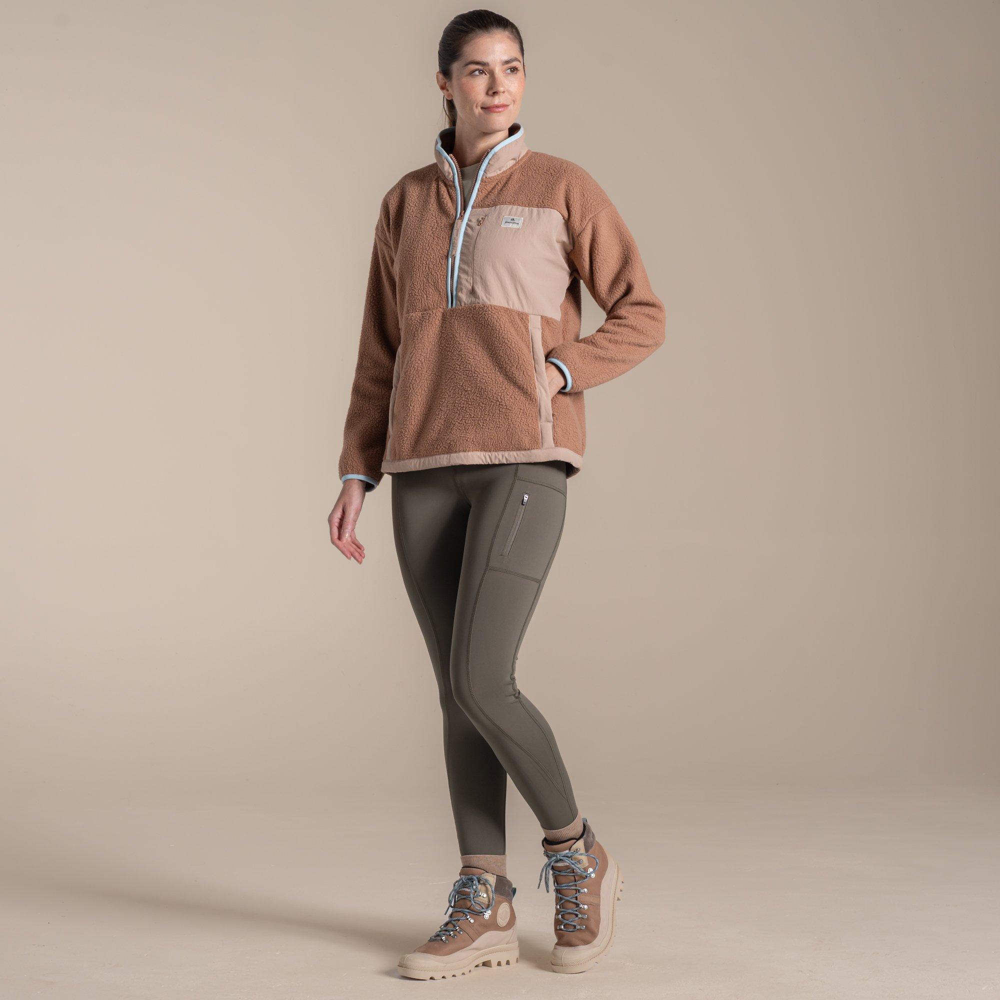 Ecru Print - Craghoppers - Grange Half Zip Fleece - 3