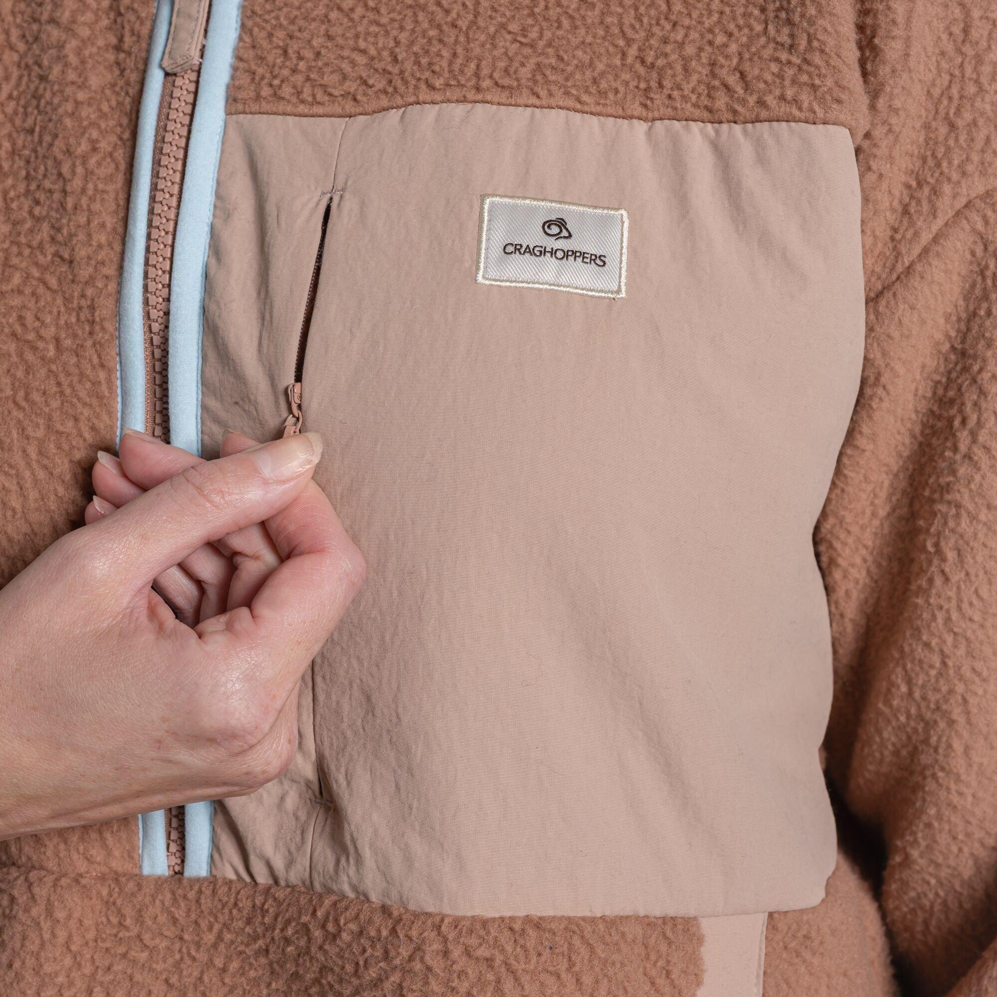 Ecru Print - Craghoppers - Grange Half Zip Fleece - 5