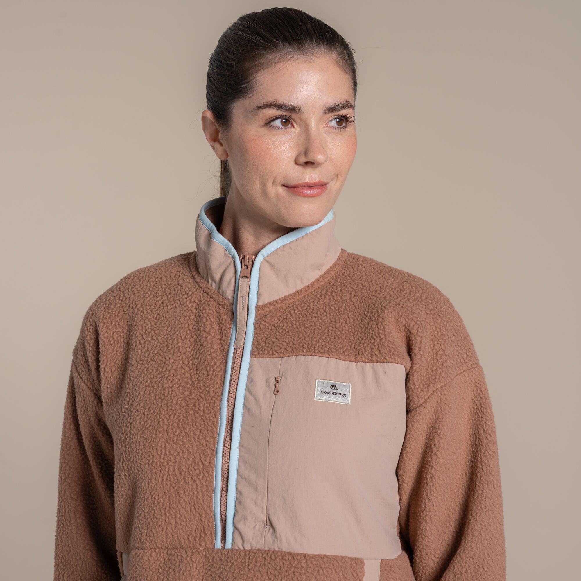 Ecru Print - Craghoppers - Grange Half Zip Fleece - 7