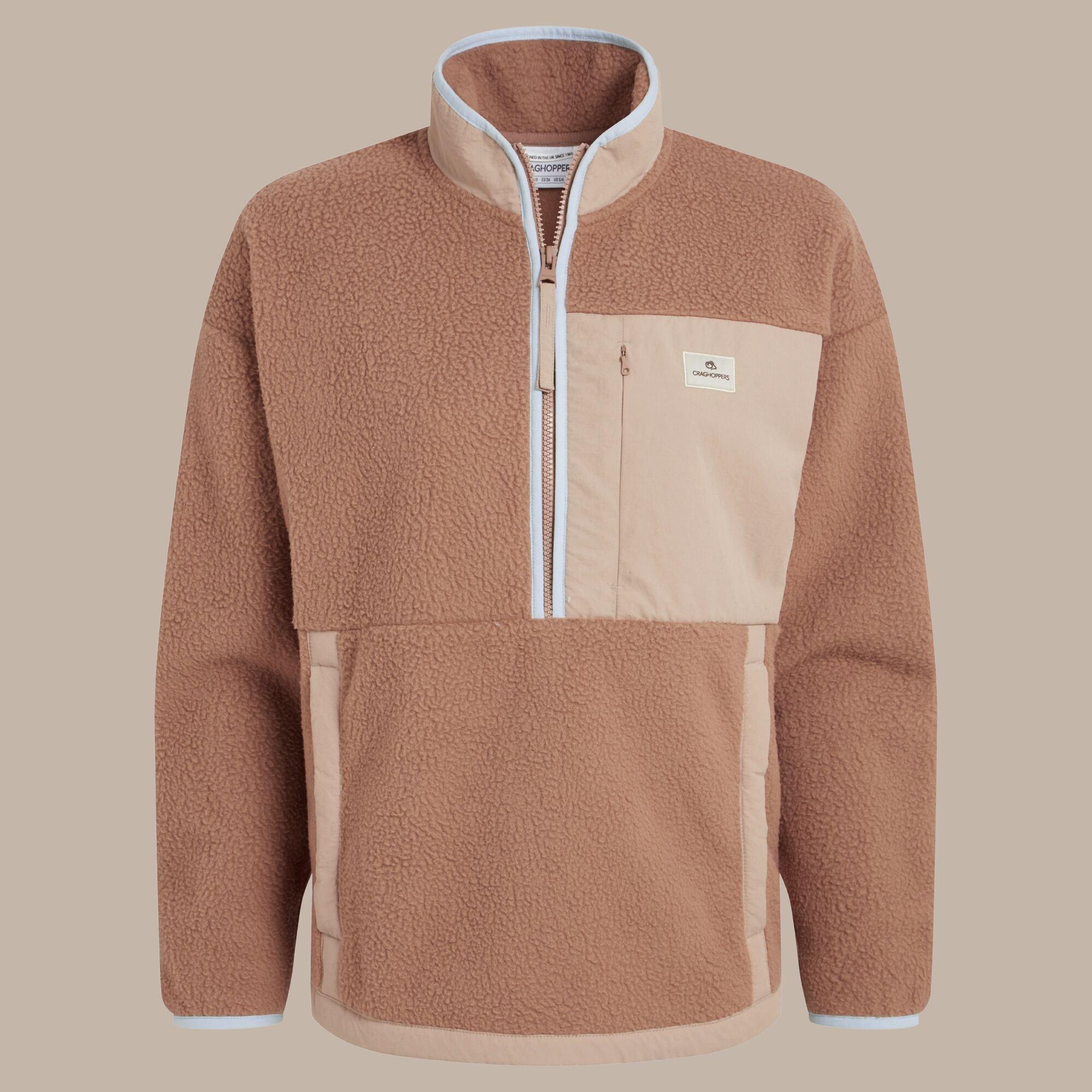 Ecru Print - Craghoppers - Grange Half Zip Fleece - 8