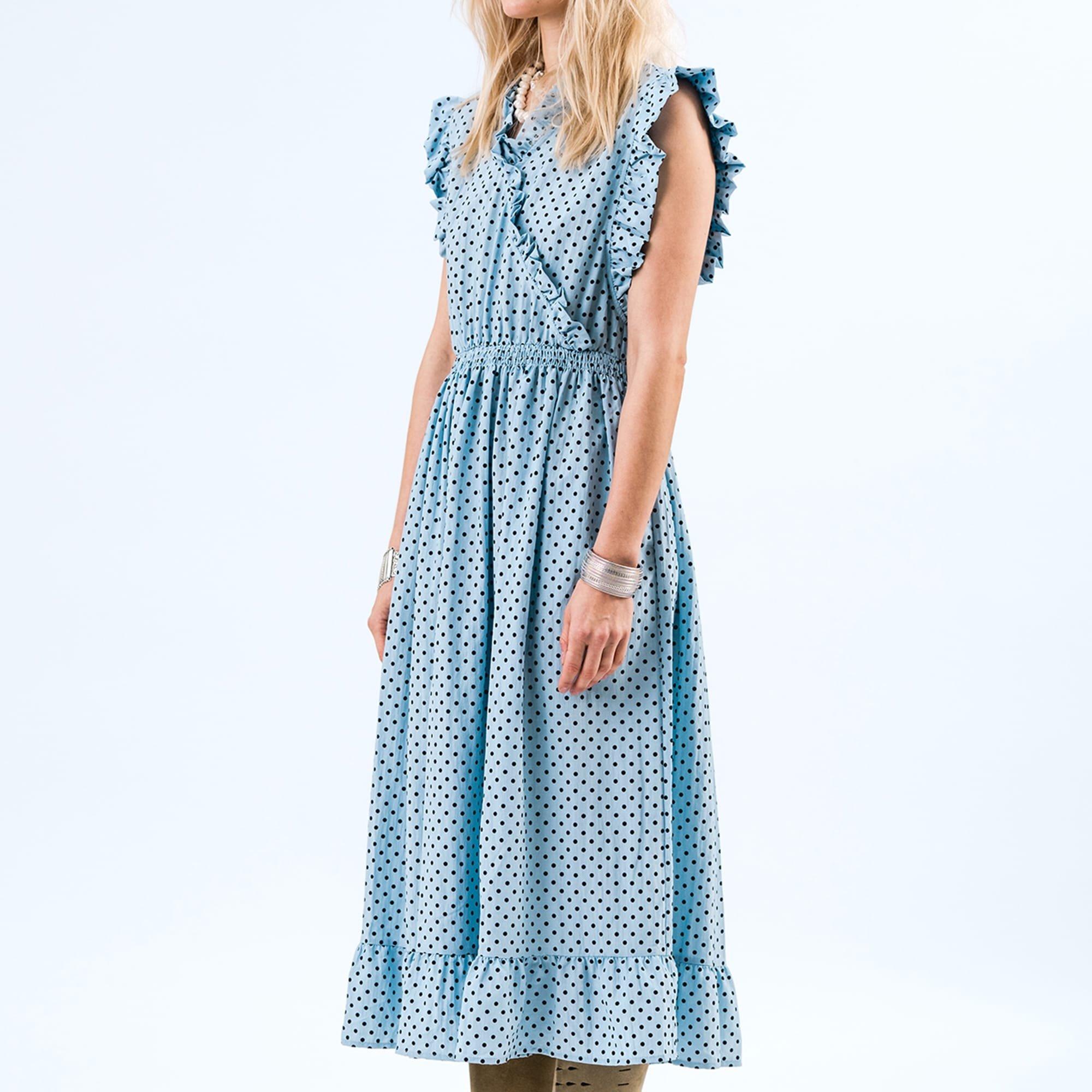 Blue - Lollys Laundry - Idinall Midi Dress - 2