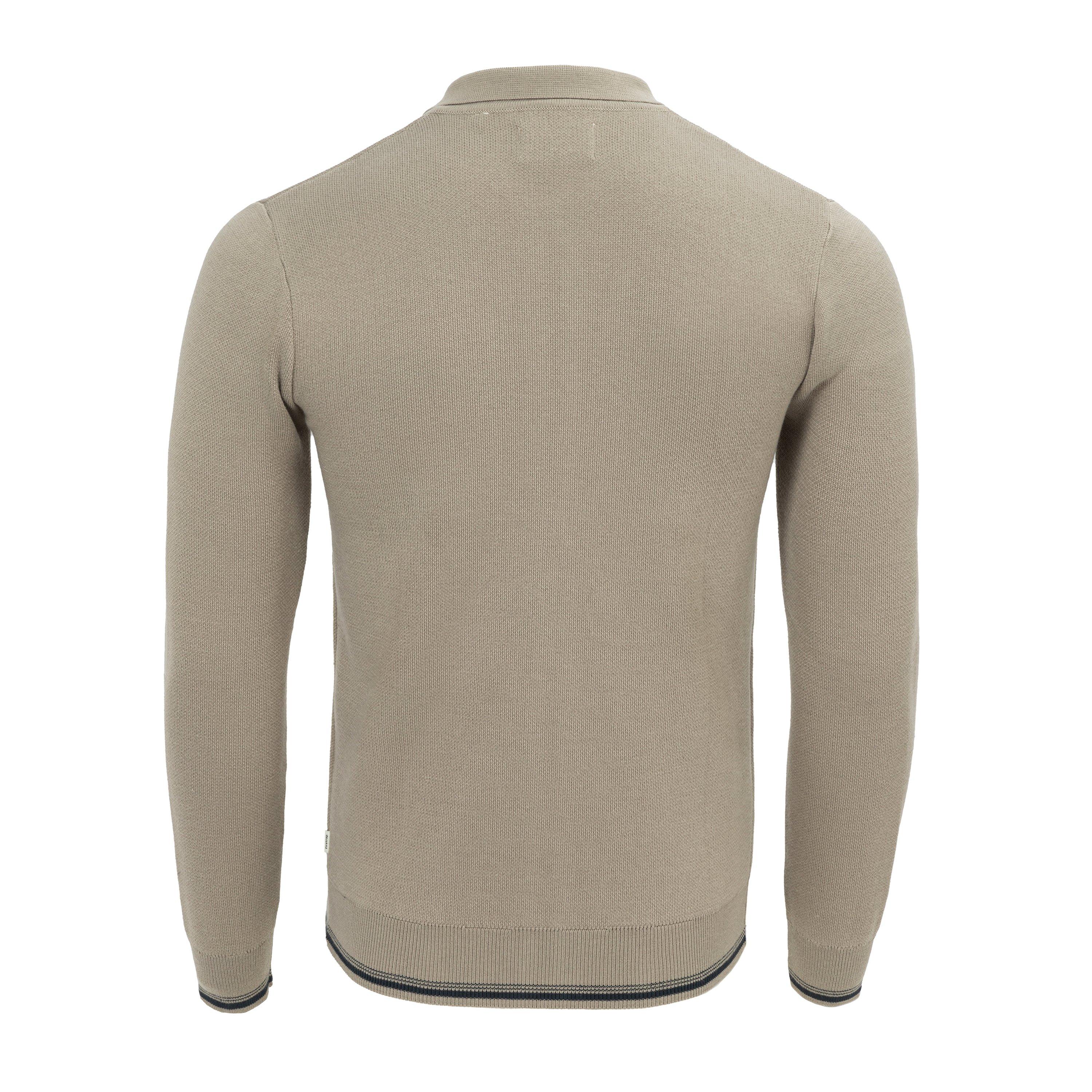 Grau - Firetrap - Mens Long Sleeve Cardigan - 2