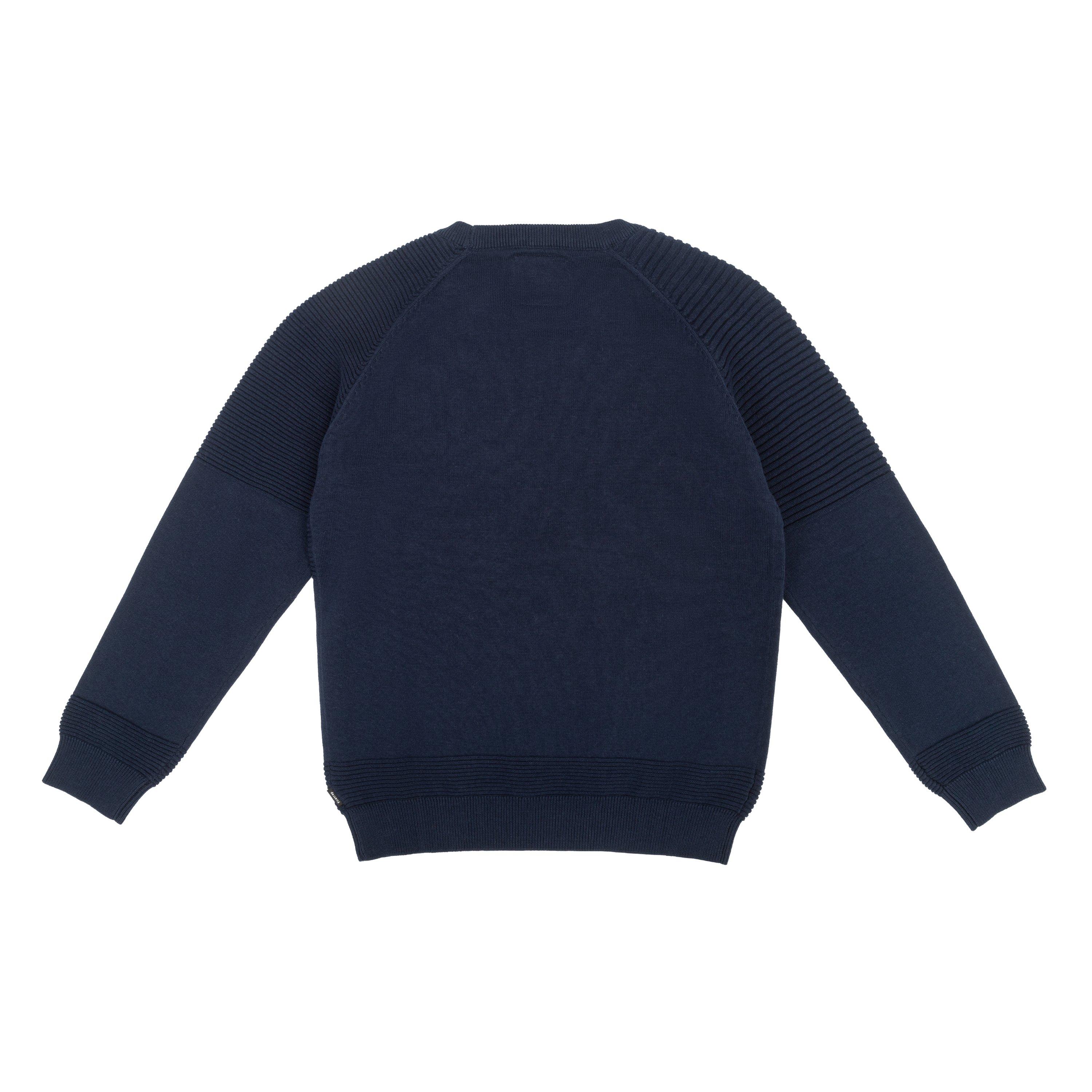 Azul Marinho - Firetrap - Boys Long Sleeve Crew Neck Knitted Top - 2