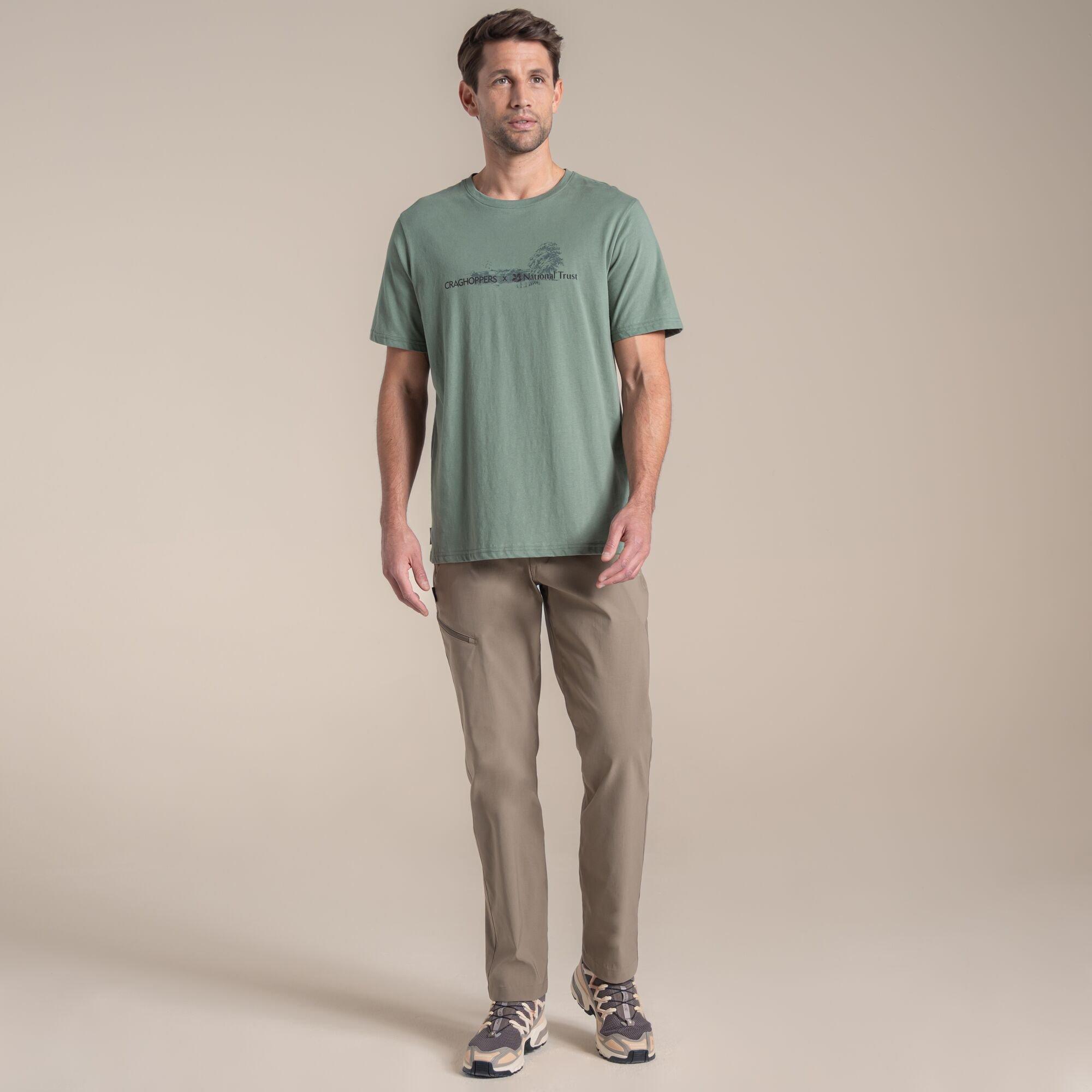 Atlas Red - Craghoppers - Sabden National Trust Collection Crew Neck T-Shirt - 3