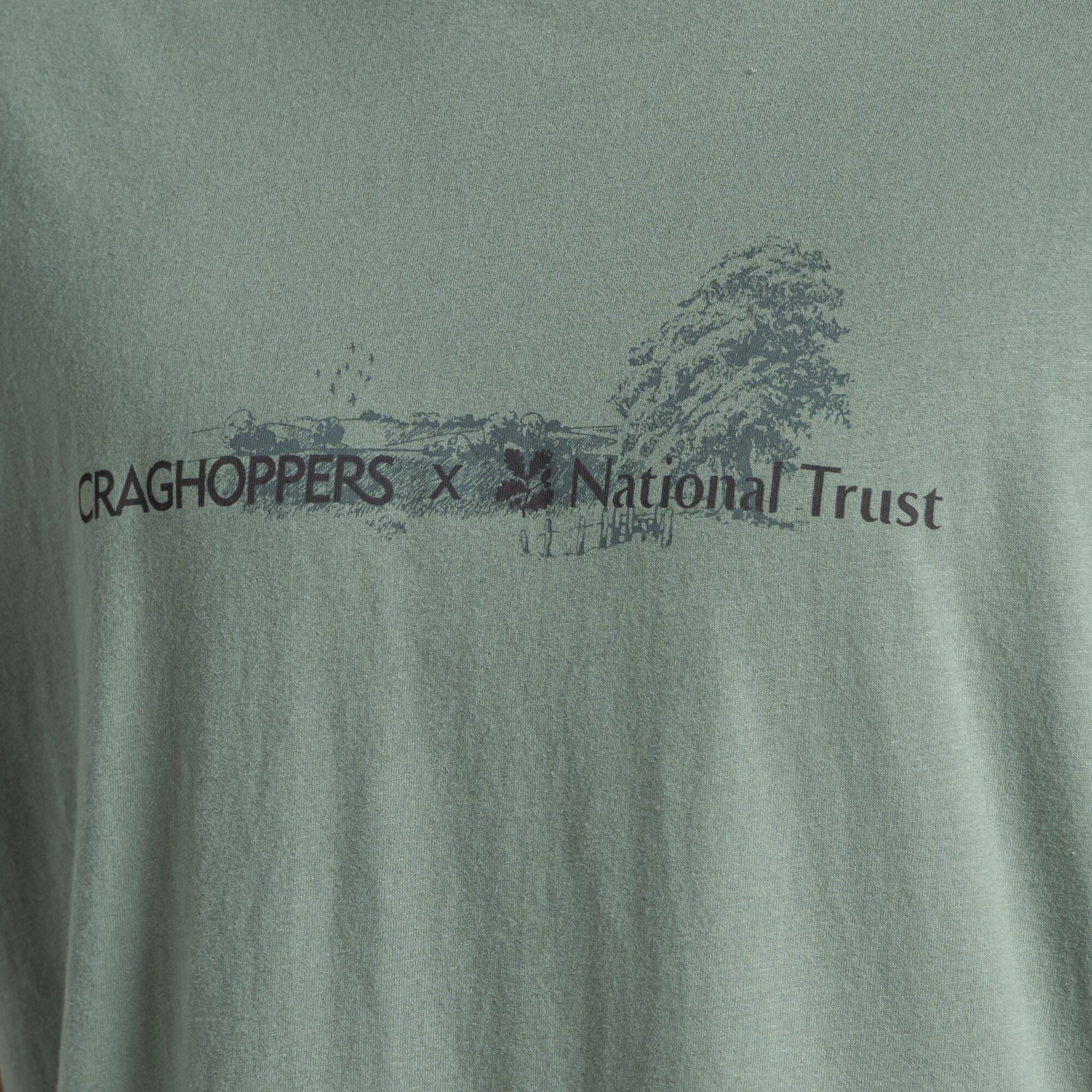 Atlas Red - Craghoppers - Sabden National Trust Collection Crew Neck T-Shirt - 4