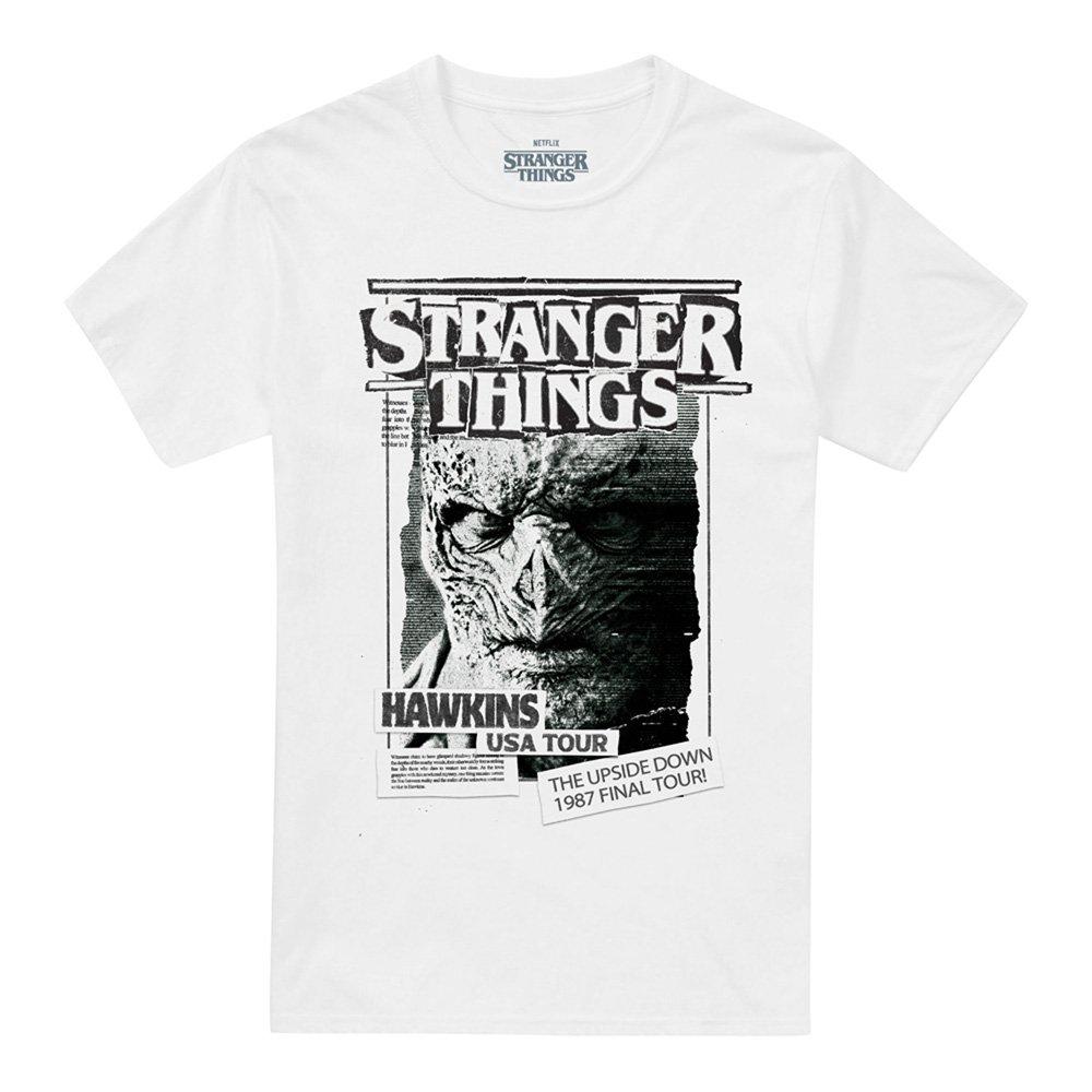White - Stranger Things - Stranger Things Newspaper Vecna T-Shirt White - 4