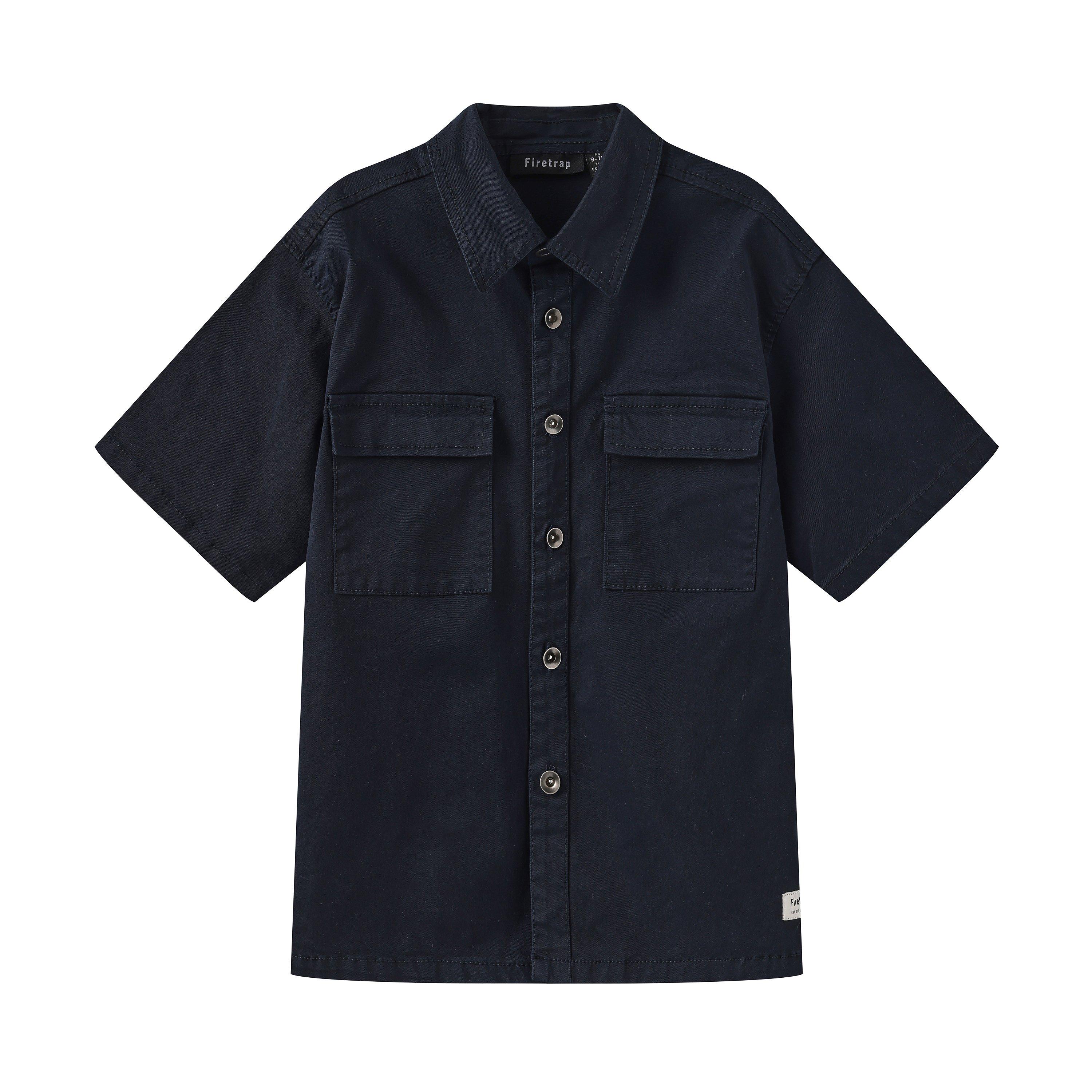 Firetrap SS Shirts Junior - Navy