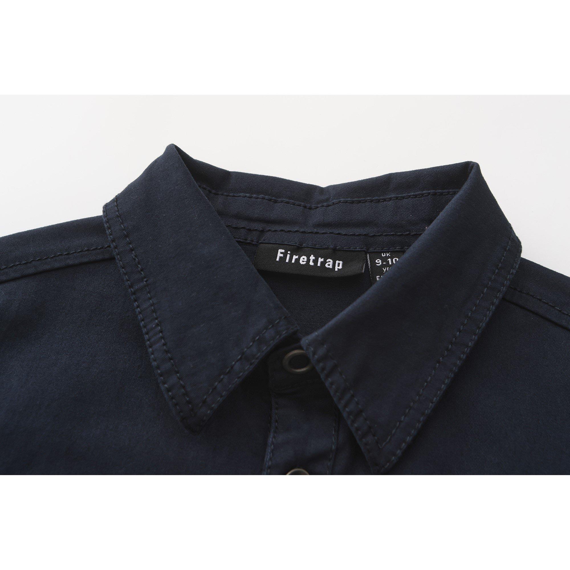 Blu navy - Firetrap - SS Shirts Junior - 3