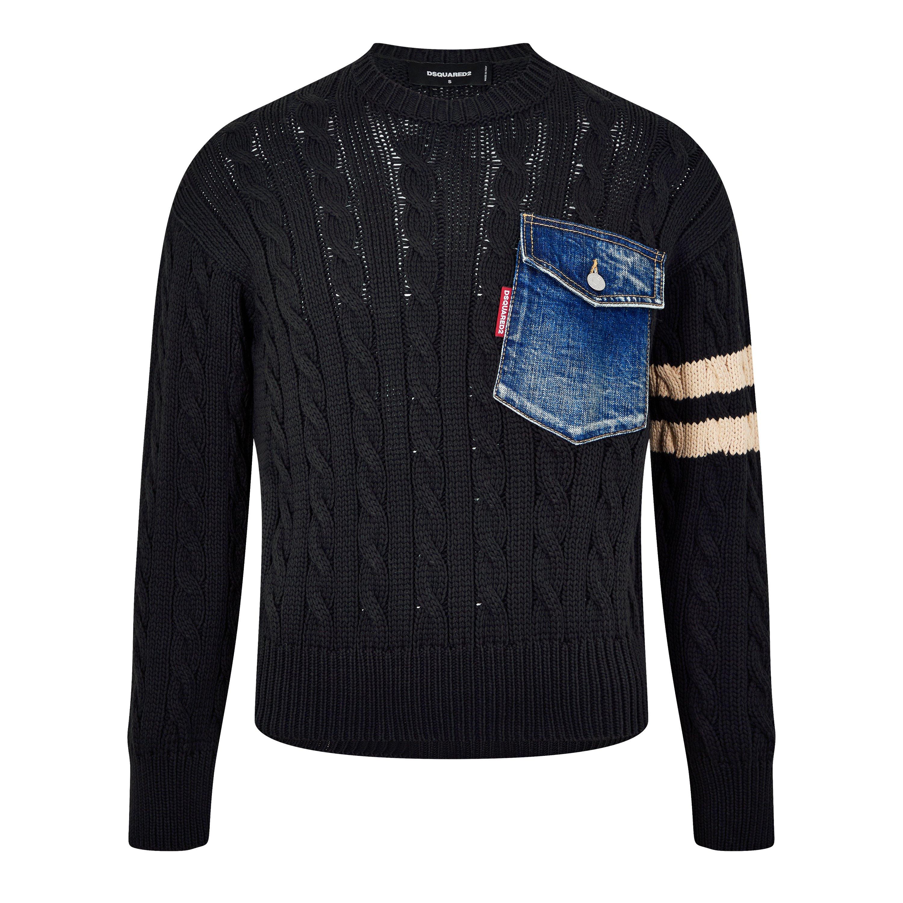 Black Variant - DSquared2 - Knit Pullover - 1
