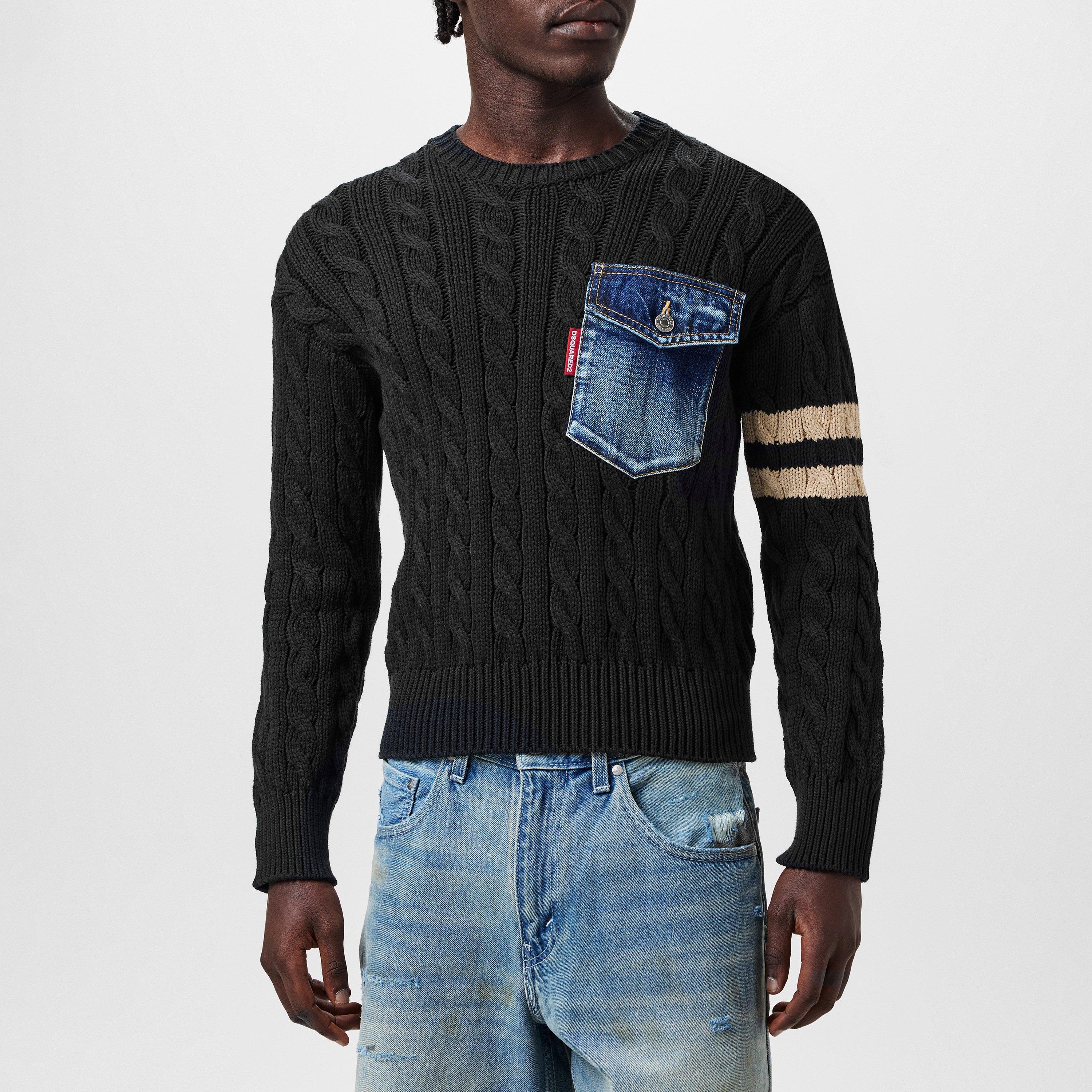 Black Variant - DSquared2 - Knit Pullover - 3