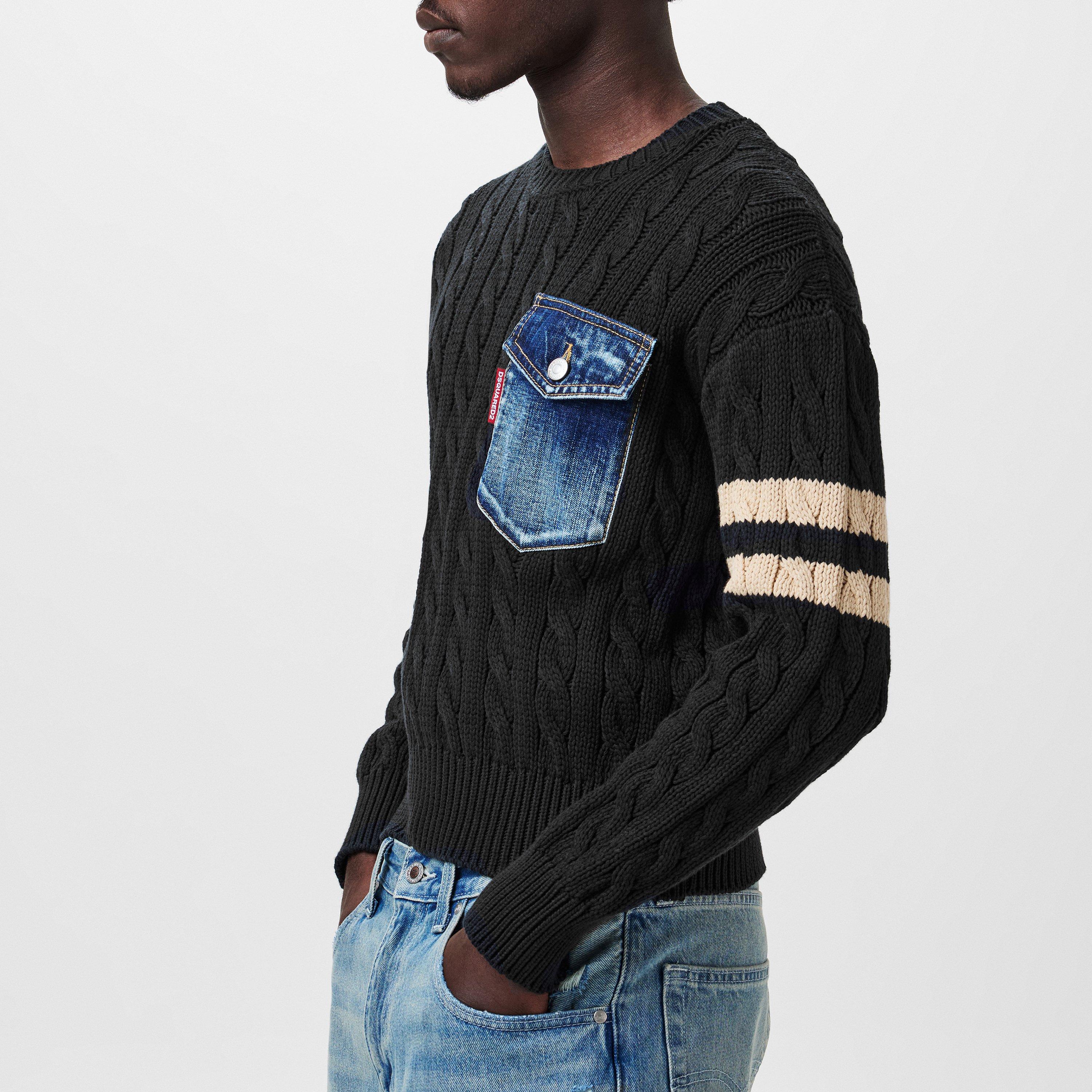 Black Variant - DSquared2 - Knit Pullover - 5