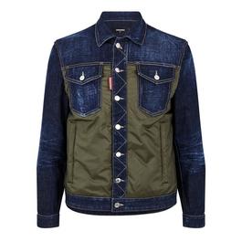 DSquared2 Denim Puffer Jean Jacket