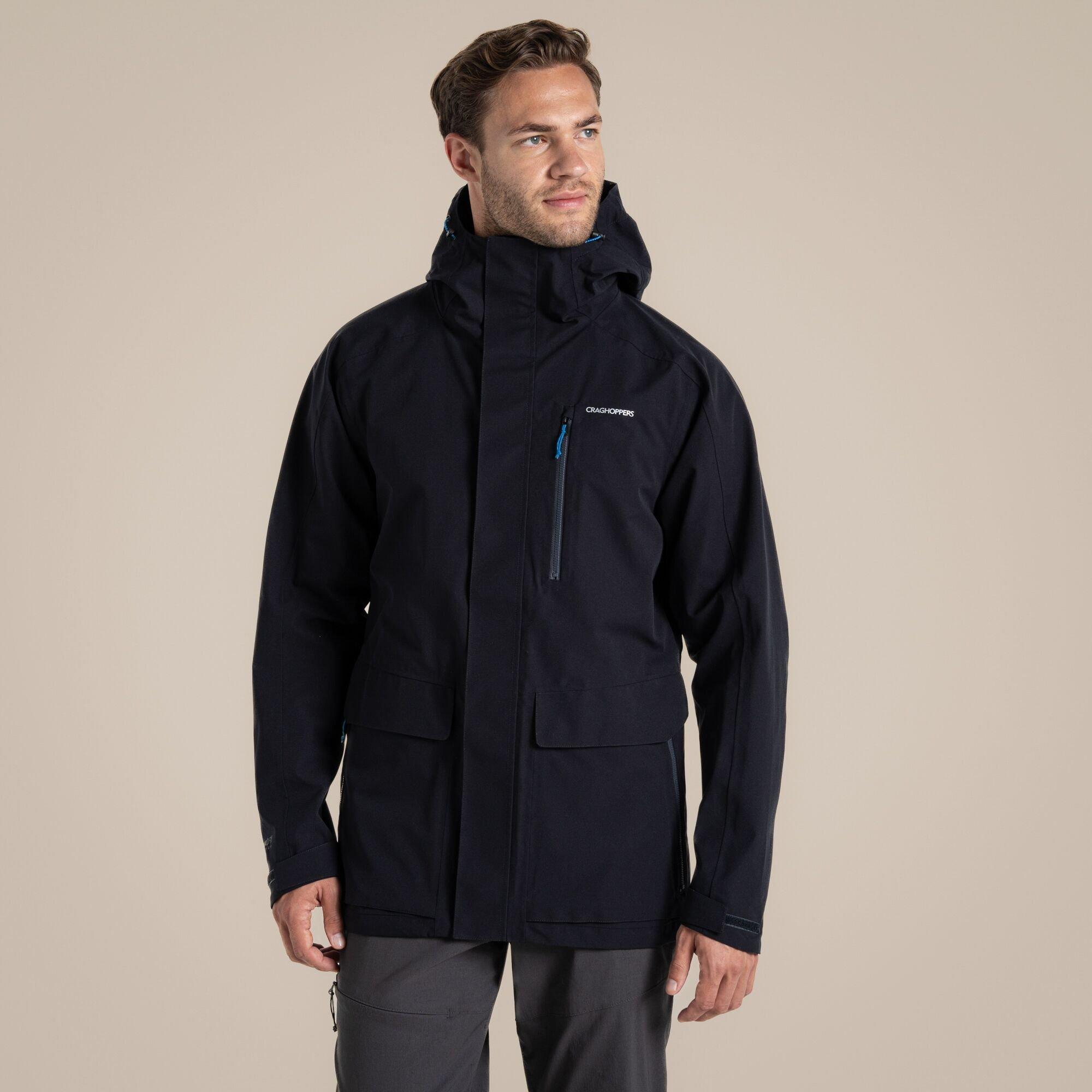 Craghoppers Men's Lorton Ii Waterproof Walking Walking Jacket - Dk Navy - M