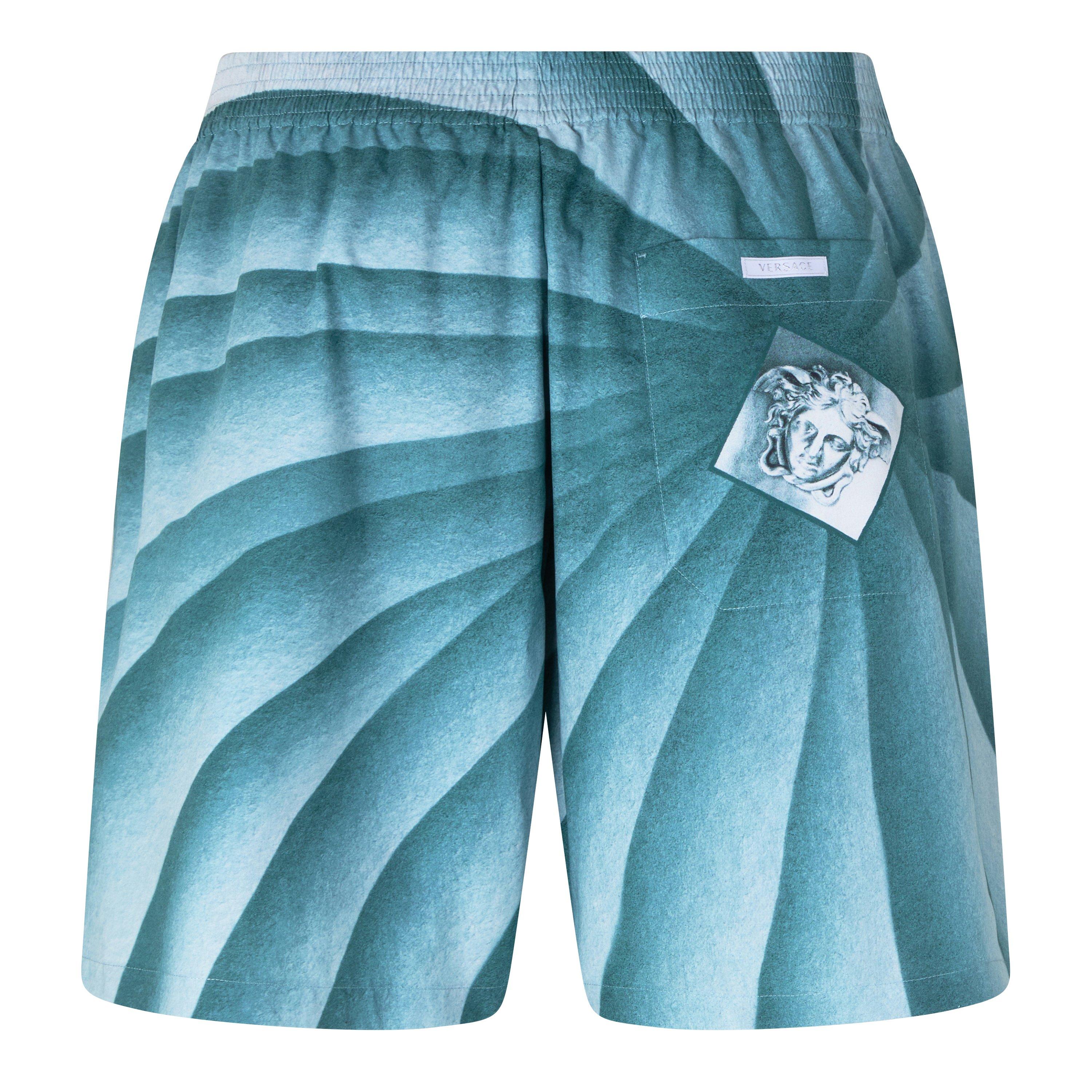 Light Teal - Versace - Versace Vortex Short Sn63 - 2