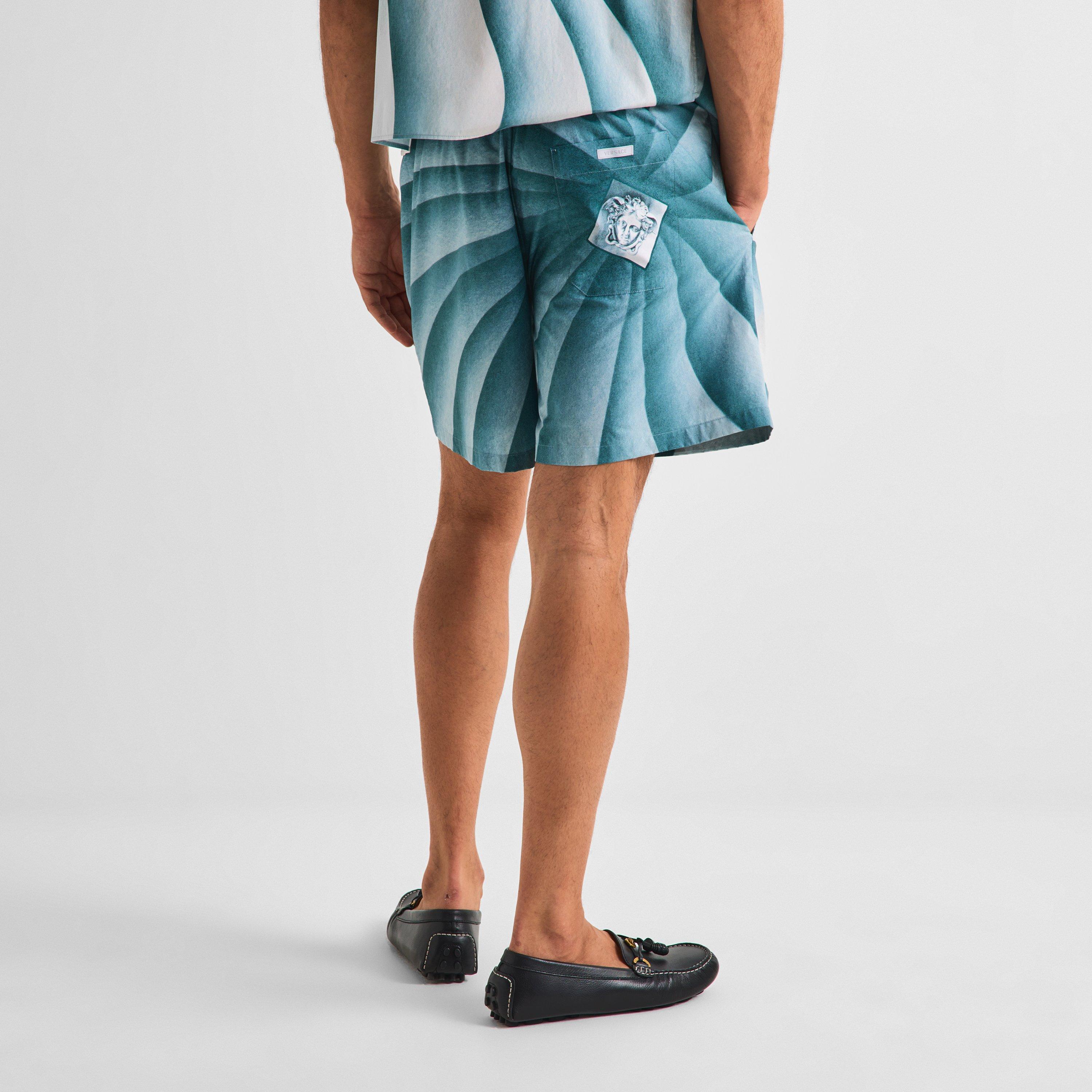 Light Teal - Versace - Versace Vortex Short Sn63 - 4