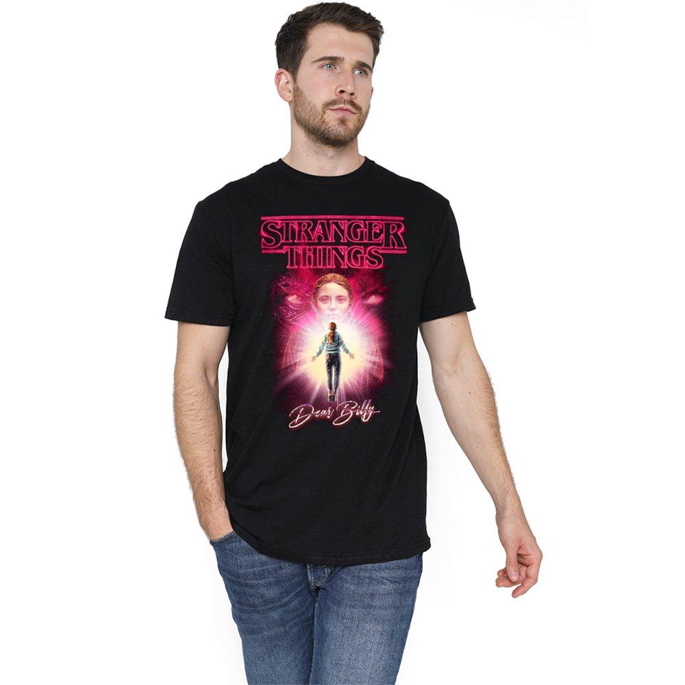 Black - Stranger Things - Stranger Things Dear Billy T-Shirt Black - 1