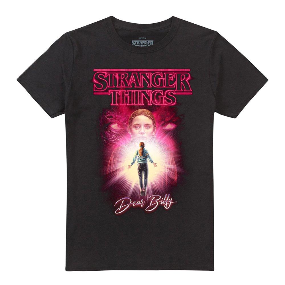 Black - Stranger Things - Stranger Things Dear Billy T-Shirt Black - 3