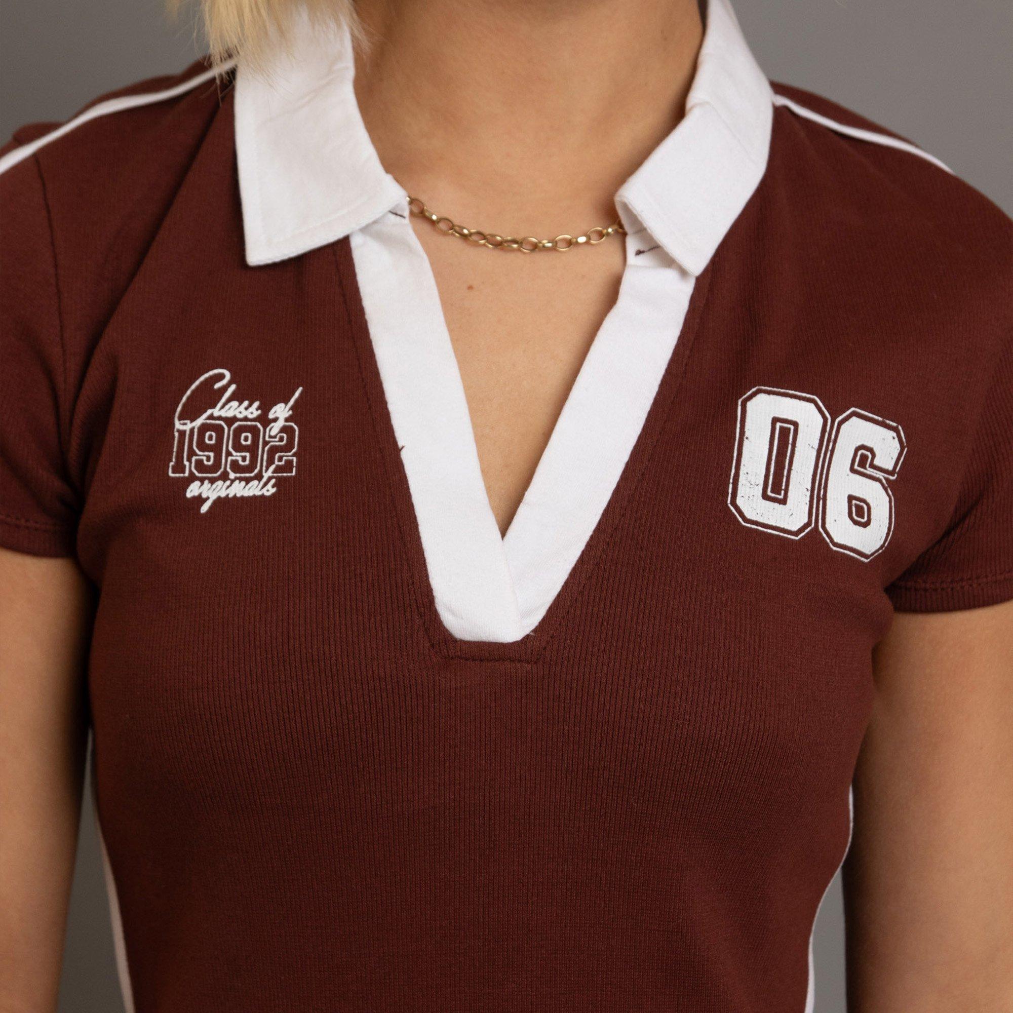 BURGUNDY - Daisy Street - Womens Mini Dress - 3