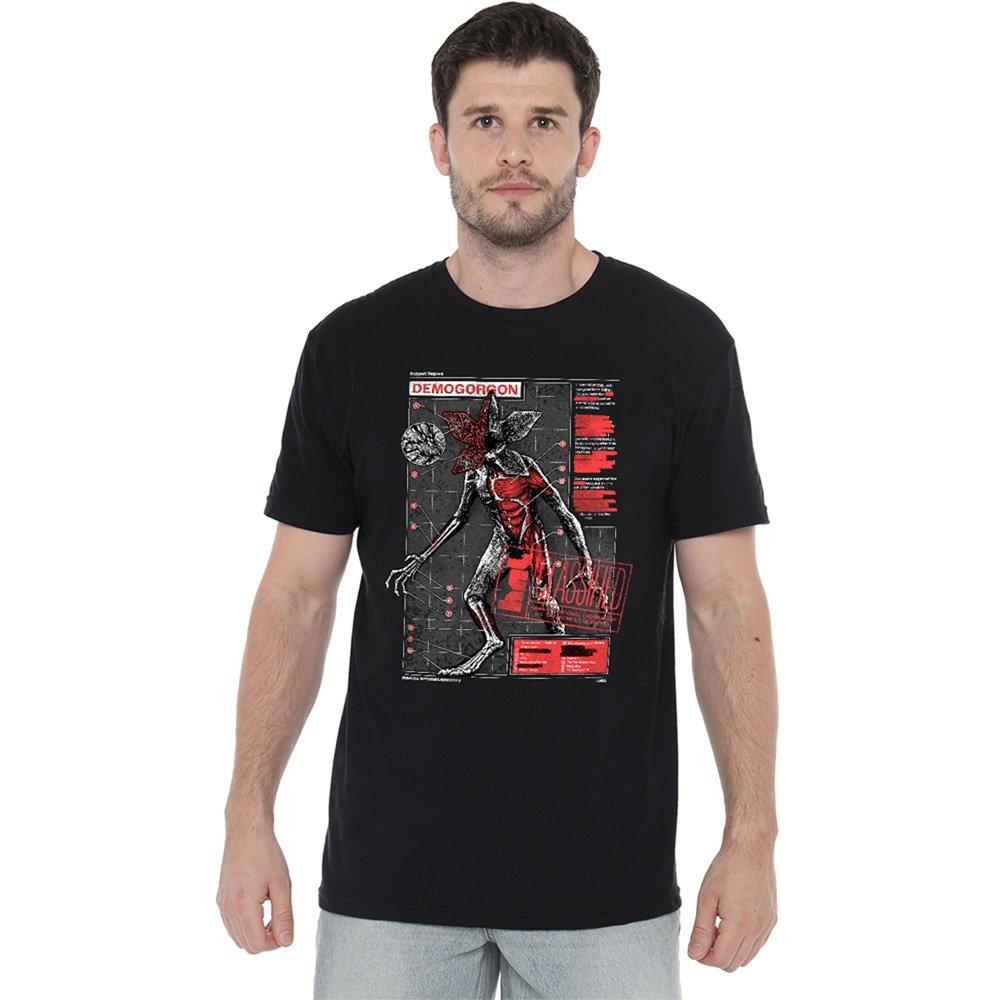 Black - Stranger Things - Stranger Things Demogorgon Monster T-Shirt Black - 1